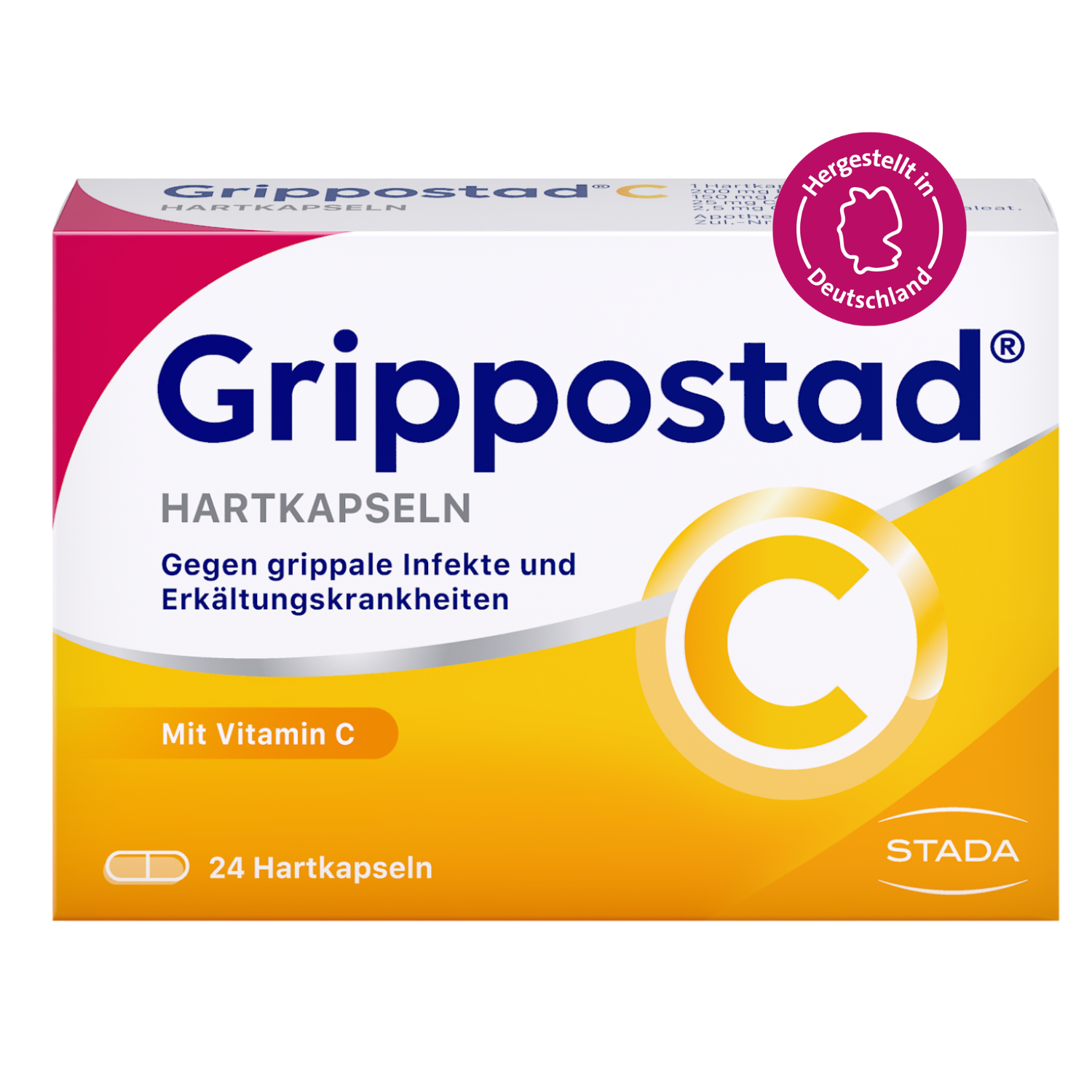 GRIPPOSTAD C Hartkapseln gegen grippale Infekte und Erkältungskrankheiten mit Vitamin C Abbildung für GRIPPOSTAD C Hartkapseln gegen grippale Infekte und Erkältungskrankheiten mit Vitamin C