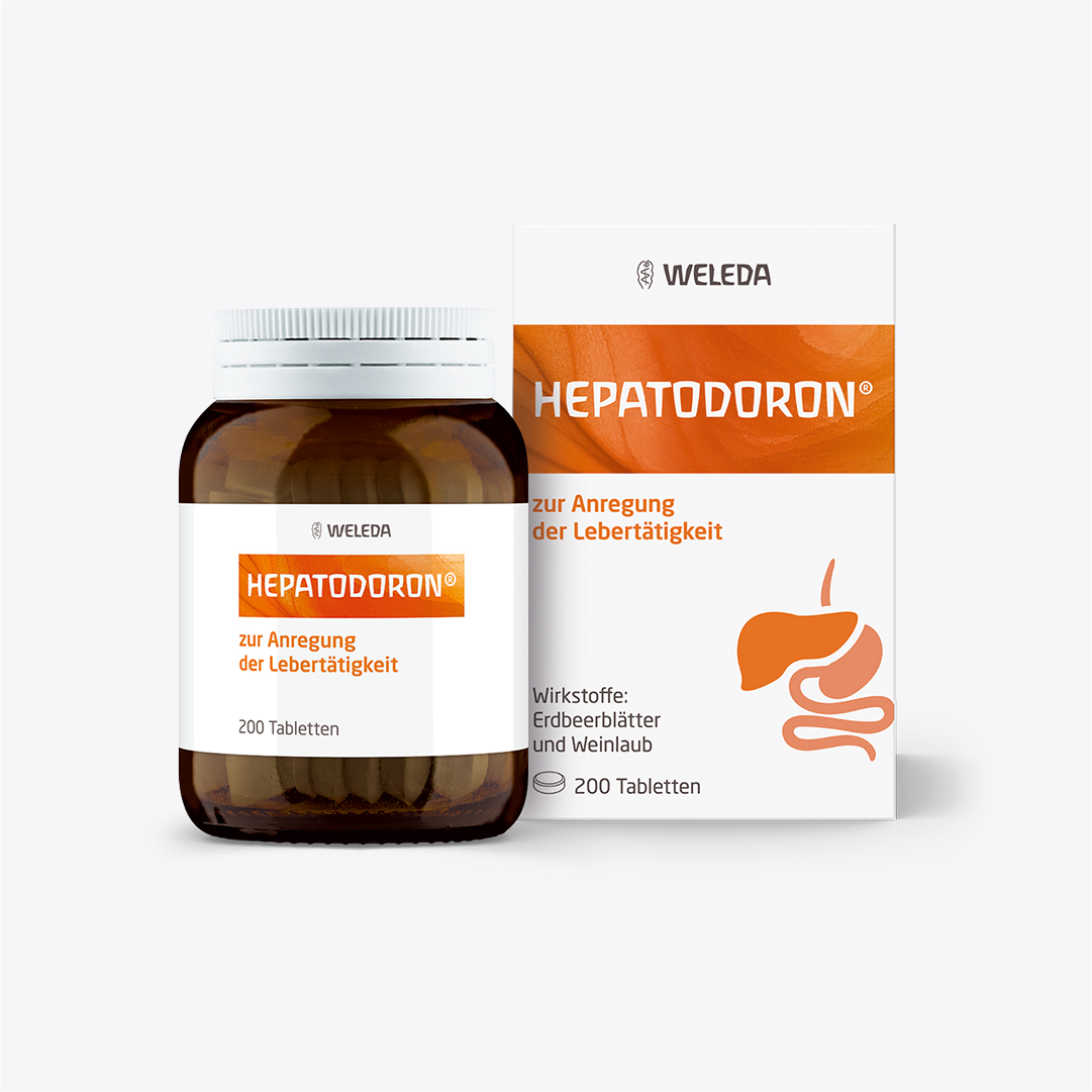 HEPATODORON Tabletten Abbildung für HEPATODORON Tabletten