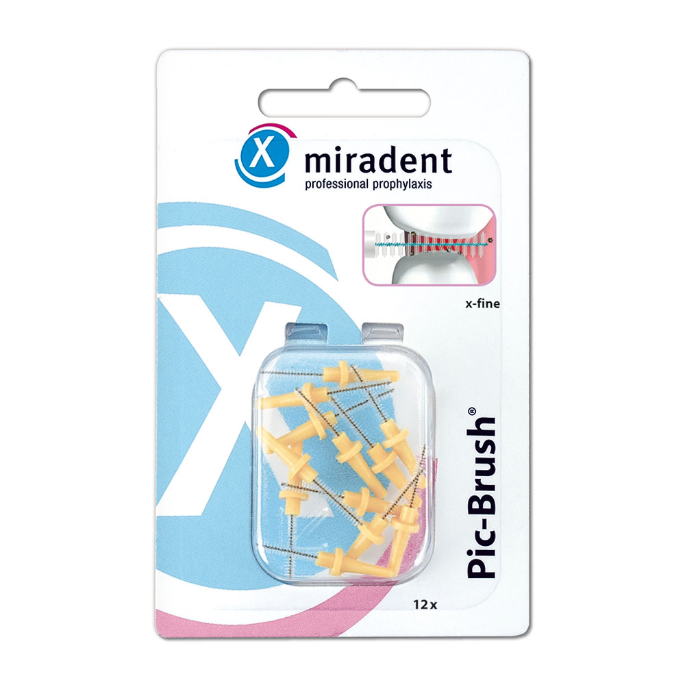 MIRADENT Interd.Pic-Brush Ersatzb.x-fein gelb Abbildung für MIRADENT Interd.Pic-Brush Ersatzb.x-fein gelb