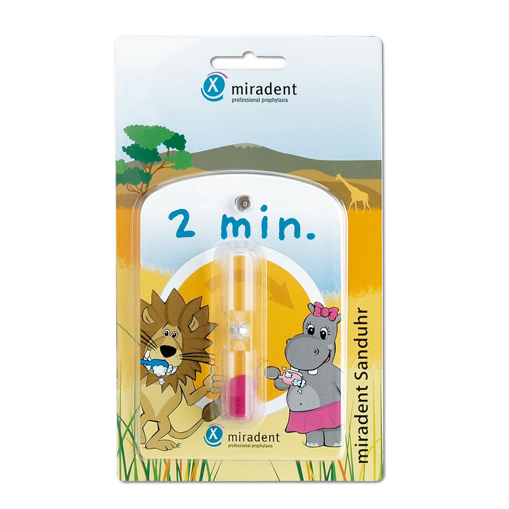 MIRADENT Kinder-Zahnputzuhr Sanduhr Abbildung für MIRADENT Kinder-Zahnputzuhr Sanduhr