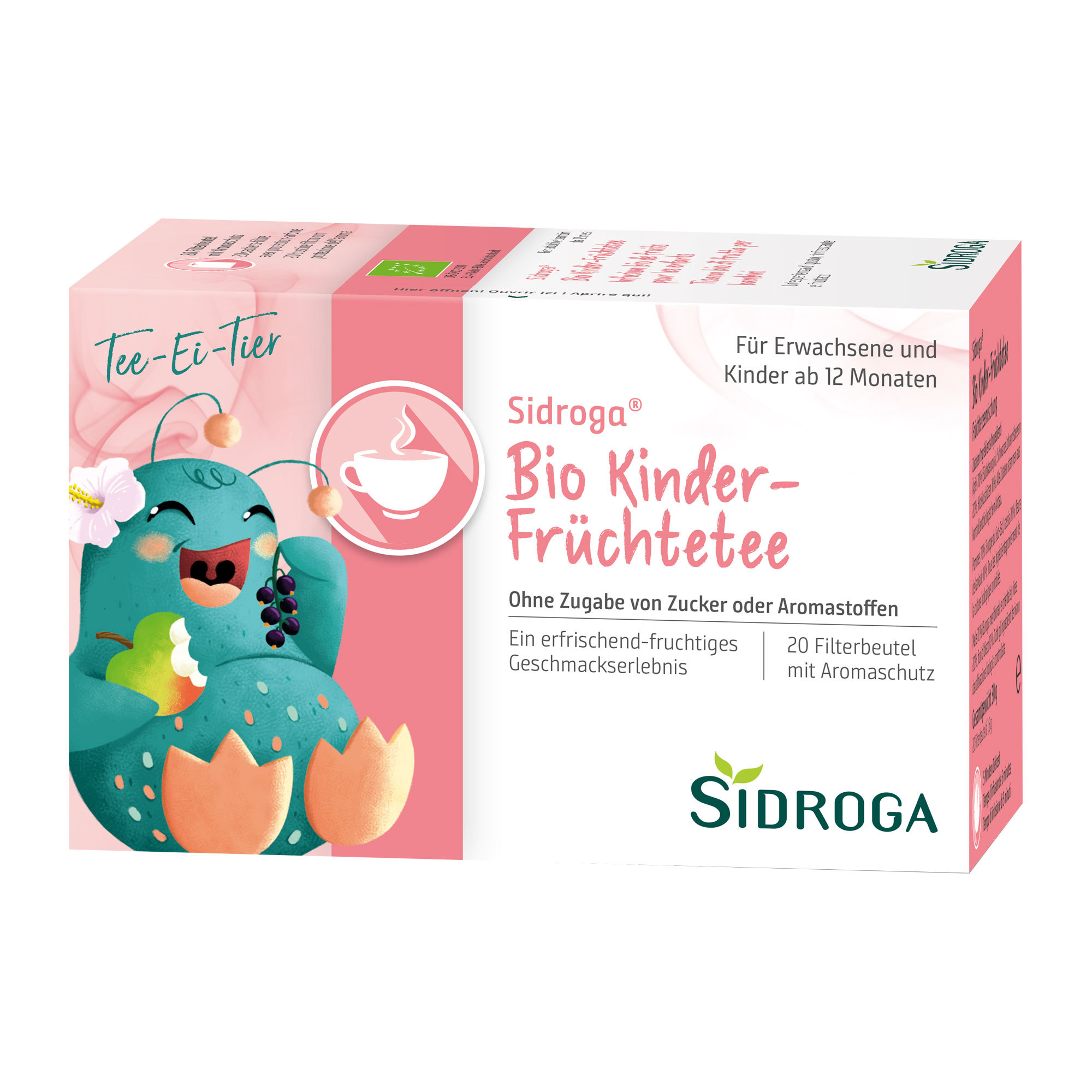 SIDROGA Bio Kinder-Früchtetee Filterbeutel Abbildung für SIDROGA Bio Kinder-Früchtetee Filterbeutel
