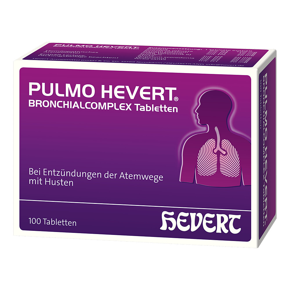 PULMO HEVERT Bronchialcomplex Tabletten Abbildung für PULMO HEVERT Bronchialcomplex Tabletten