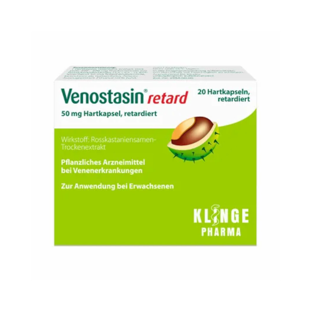 VENOSTASIN retard 50 mg Hartkapsel retardiert Abbildung für VENOSTASIN retard 50 mg Hartkapsel retardiert