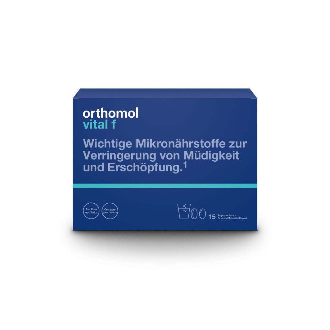 ORTHOMOL Vital F Granulat/Kap./Tabl.Kombip.15 Tage Abbildung für ORTHOMOL Vital F Granulat/Kap./Tabl.Kombip.15 Tage