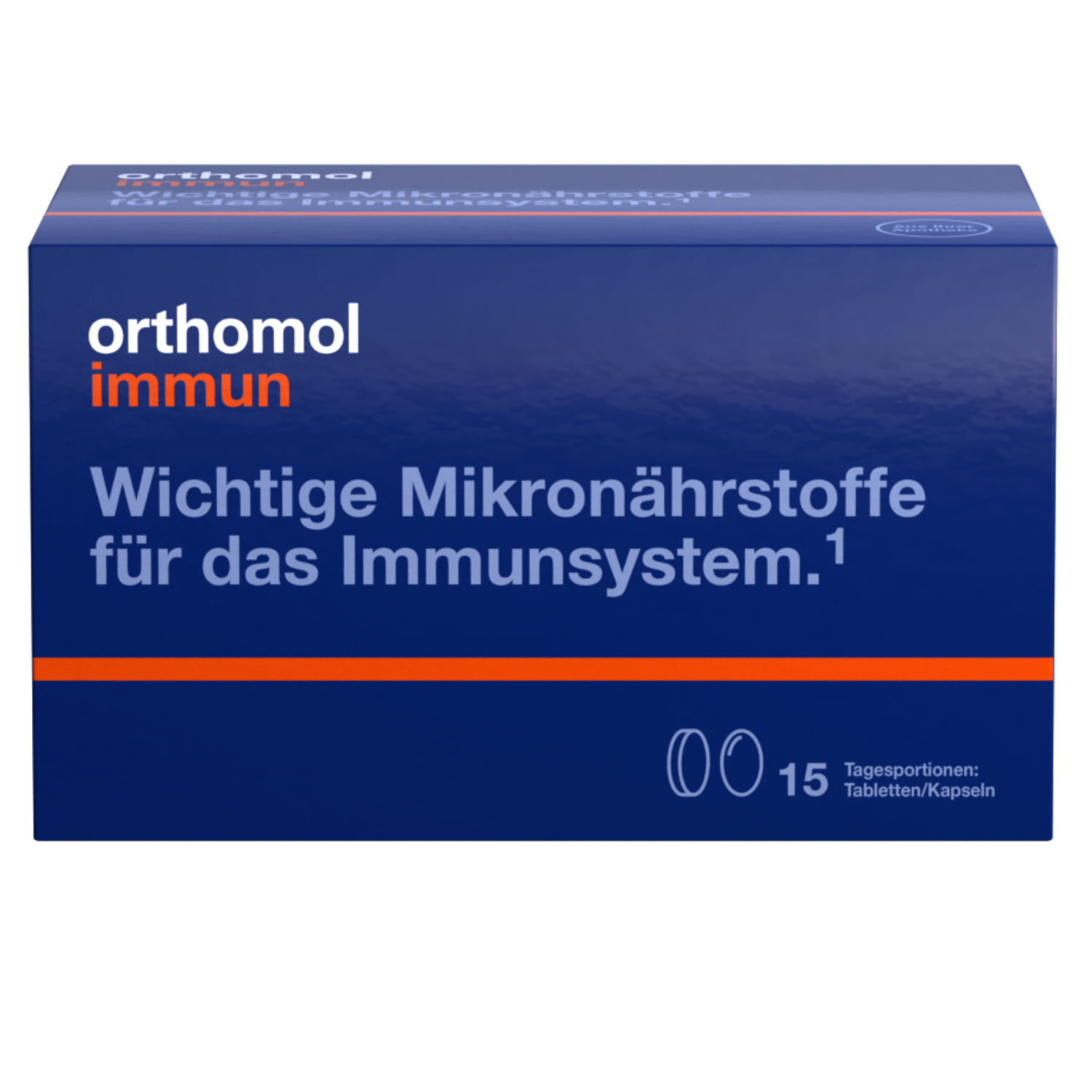 ORTHOMOL Immun 15 Tagesportionen Tabletten & Kapseln Kombipackung Abbildung für ORTHOMOL Immun 15 Tagesportionen Tabletten & Kapseln Kombipackung