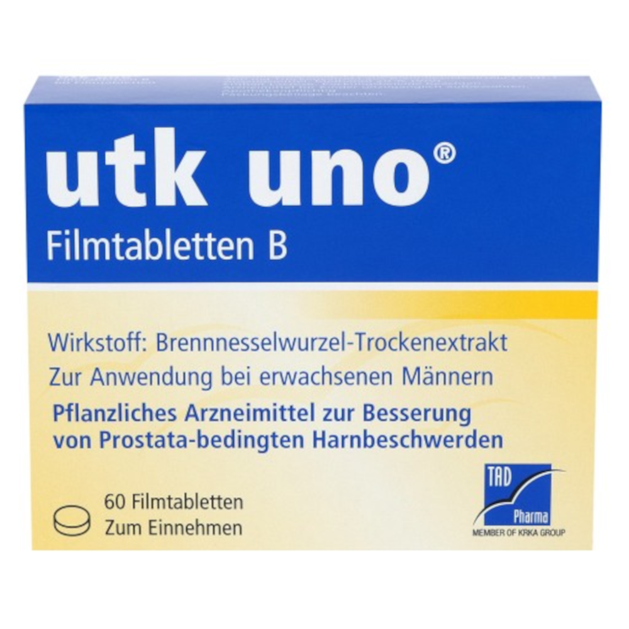 UTK uno Filmtabletten B Abbildung für UTK uno Filmtabletten B