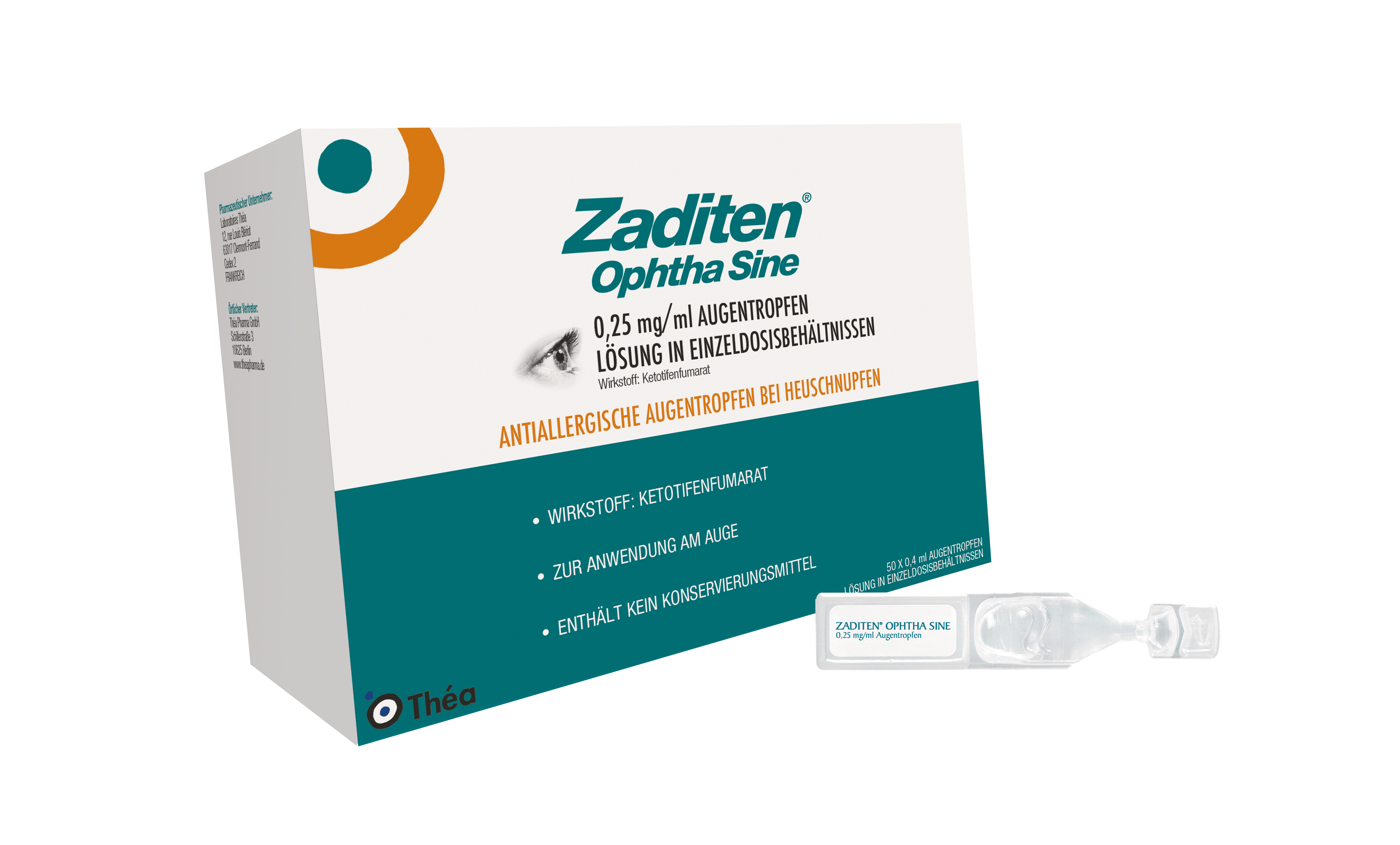 ZADITEN ophtha sine 0,25 mg/ml Augentr.Einzeldos. Abbildung für ZADITEN ophtha sine 0,25 mg/ml Augentr.Einzeldos.