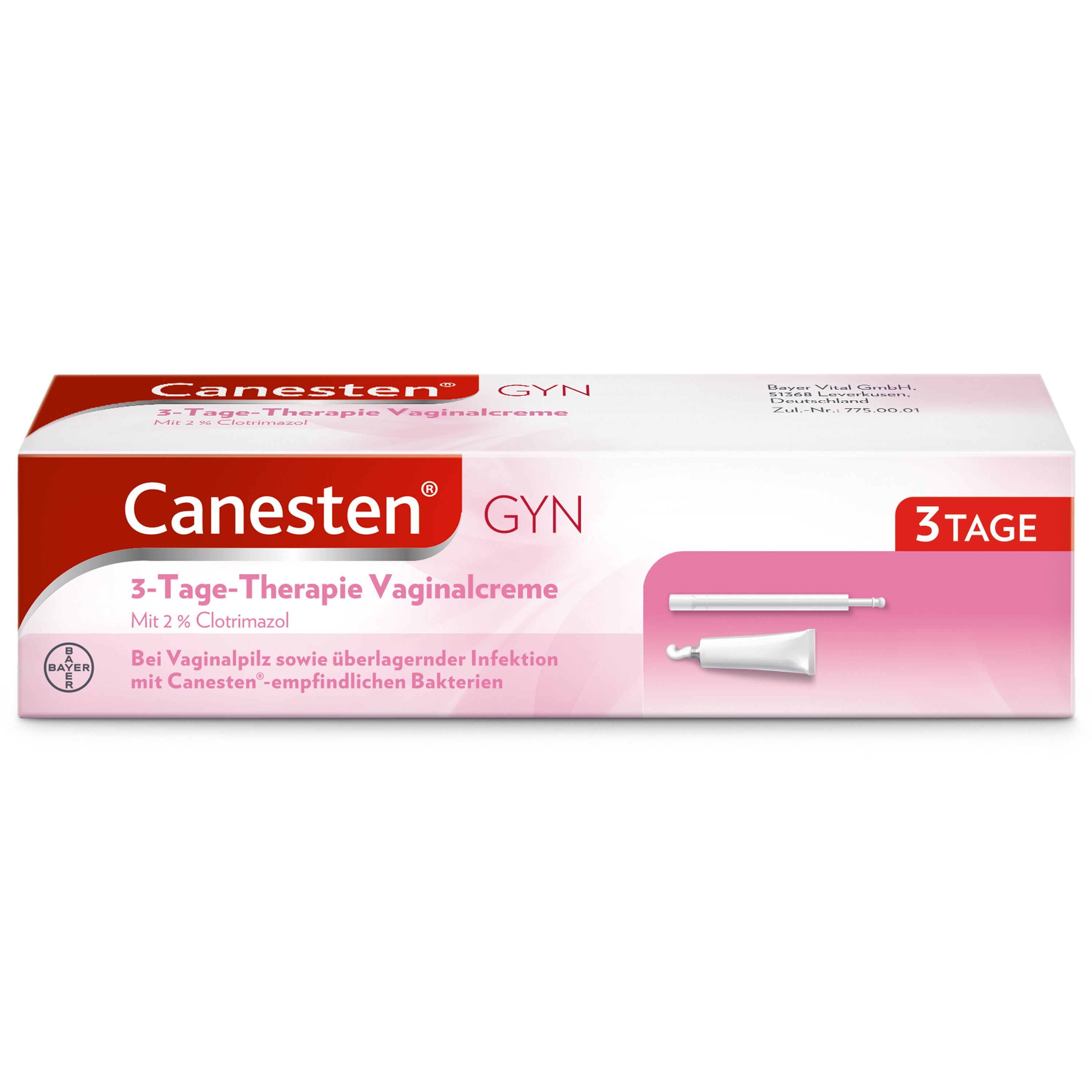 CANESTEN GYN 3 Vaginalcreme Abbildung für CANESTEN GYN 3 Vaginalcreme