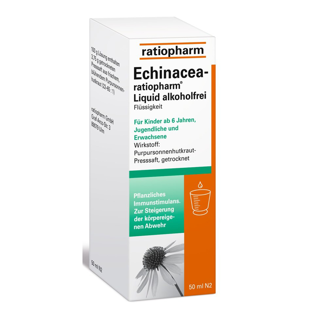 ECHINACEA-RATIOPHARM Liquid alkoholfrei Abbildung für ECHINACEA-RATIOPHARM Liquid alkoholfrei