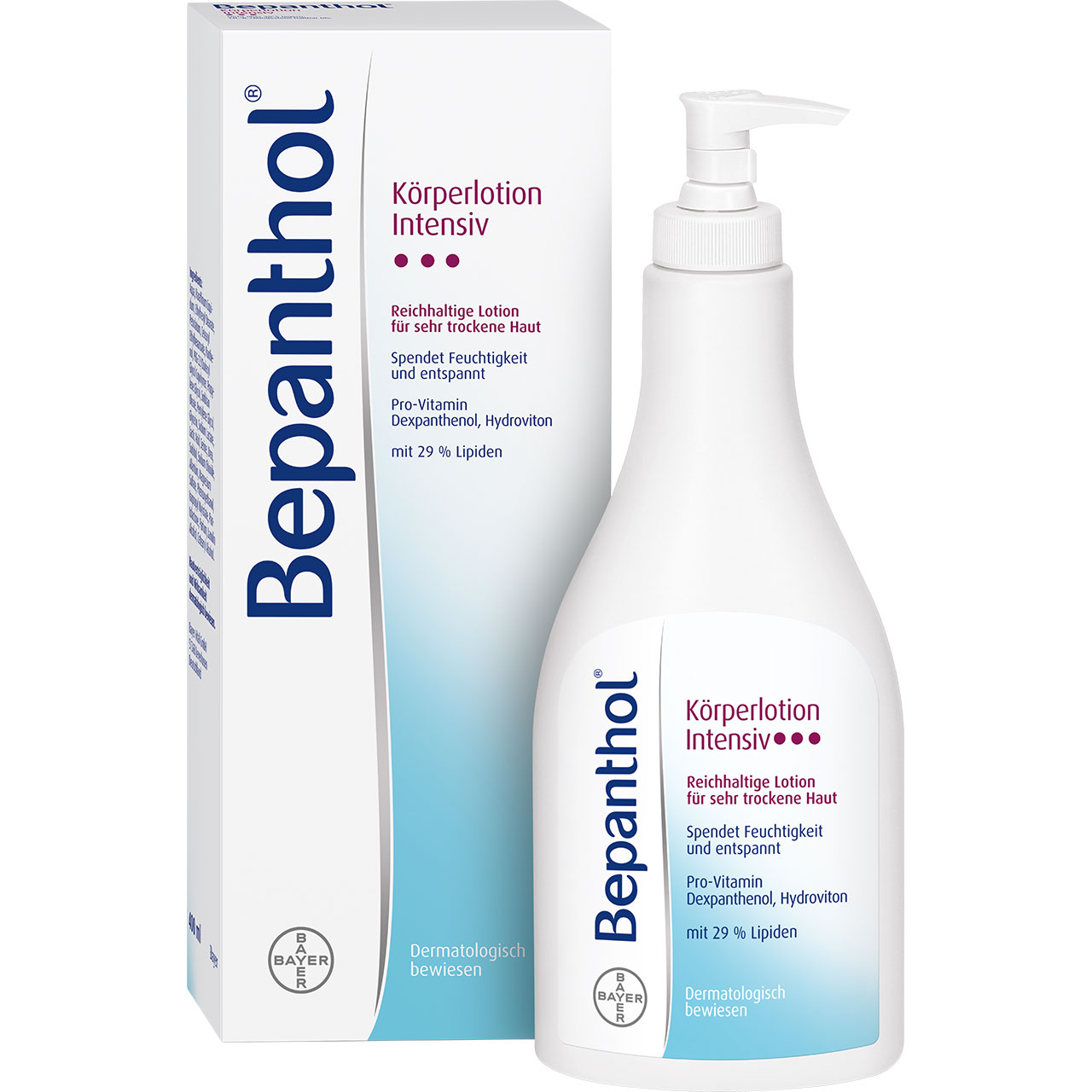 BEPANTHOL Intensiv Körperlotion Spenderflasche Abbildung für BEPANTHOL Intensiv Körperlotion Spenderflasche