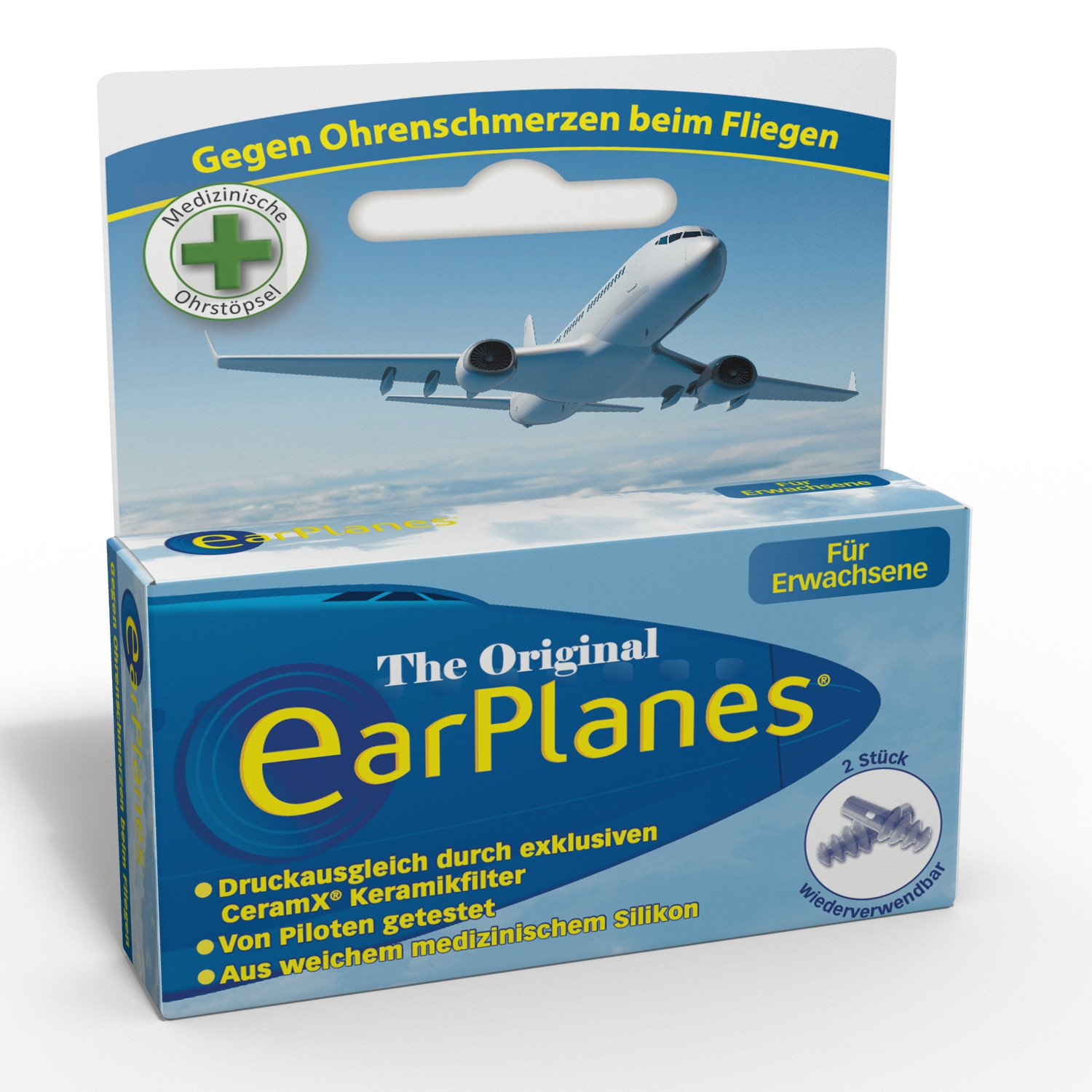 EARPLANES Adult/Erwachsene Abbildung für EARPLANES Adult/Erwachsene