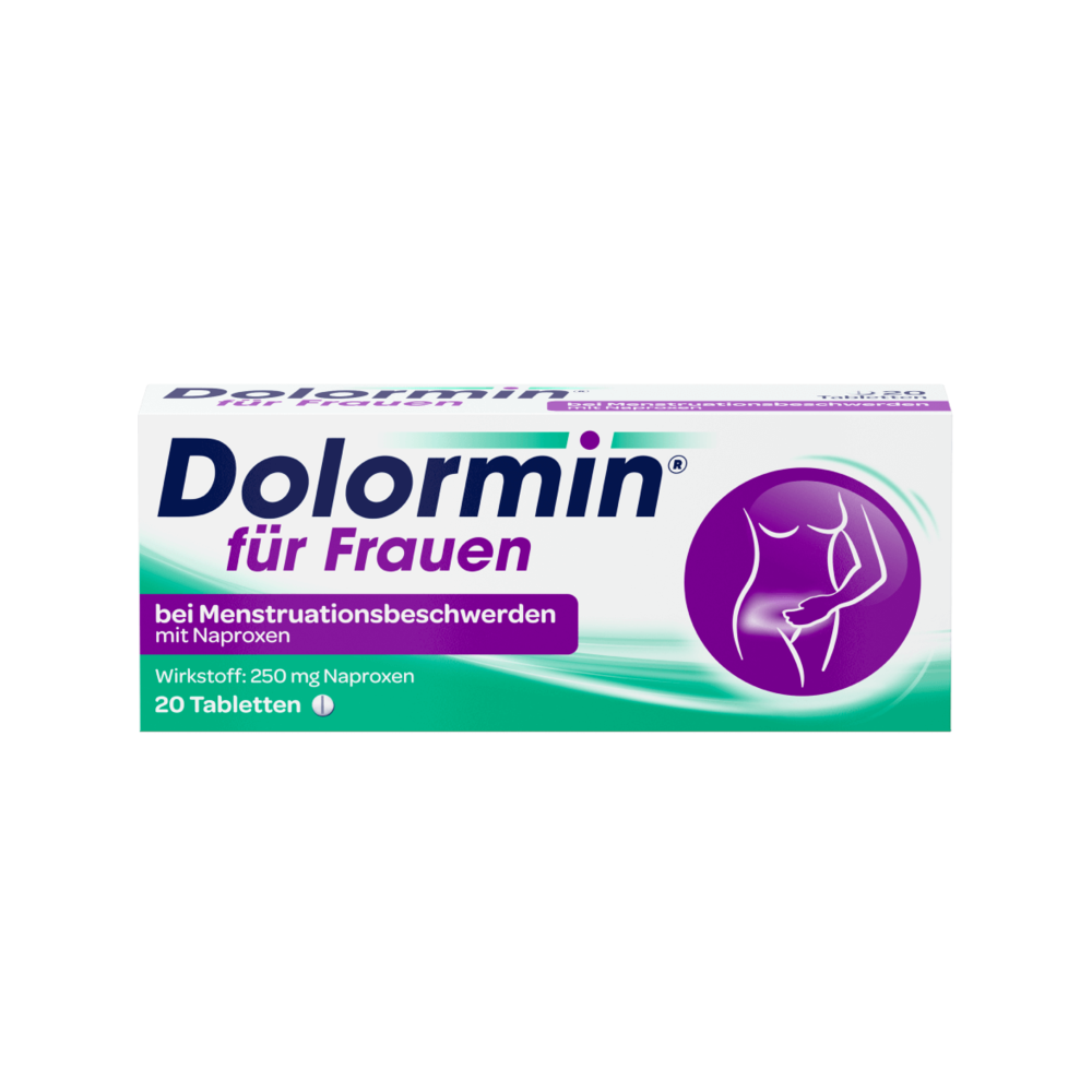 DOLORMIN für Frauen Tabletten Abbildung für DOLORMIN für Frauen Tabletten