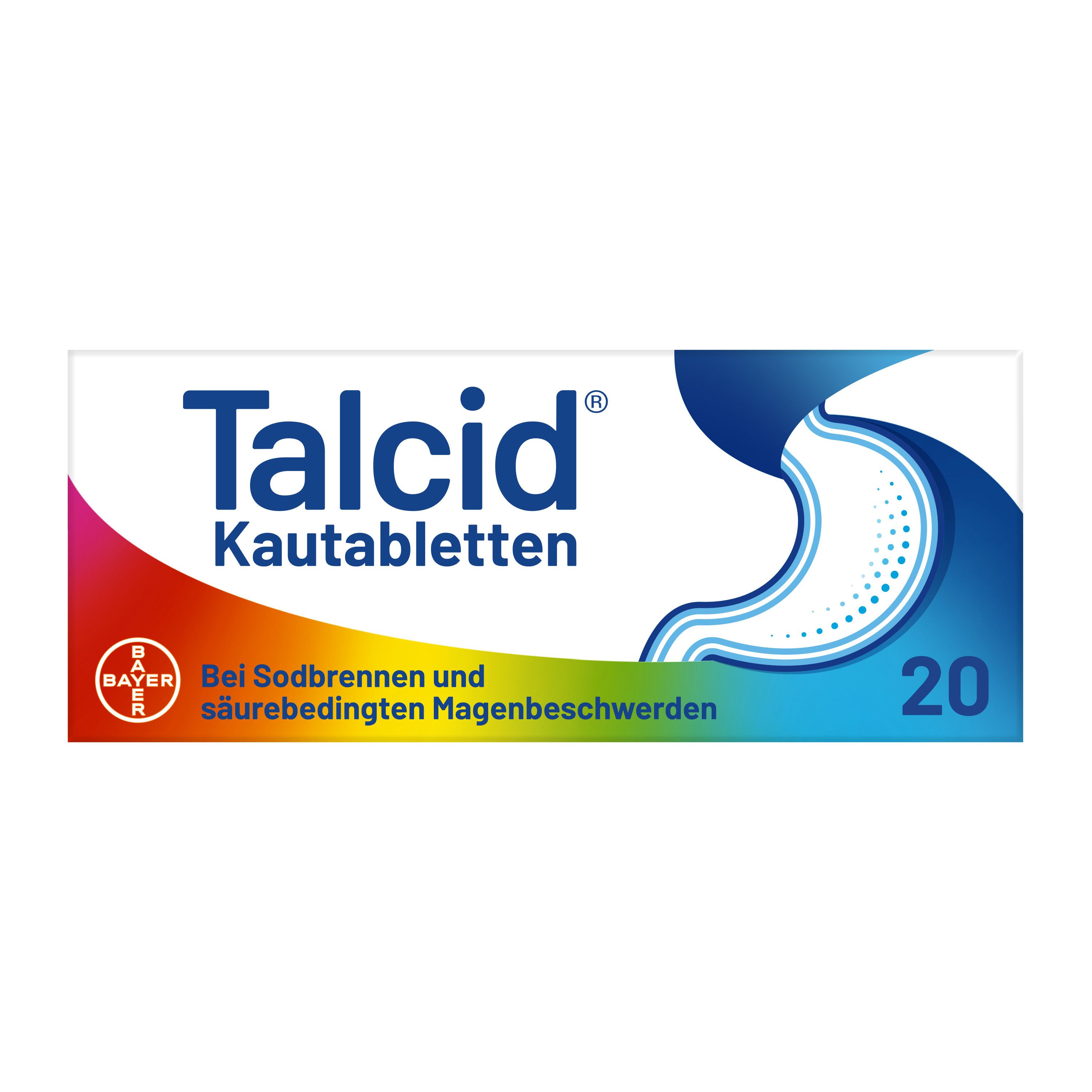 TALCID Kautabletten schnell gegen Sodbrennen Abbildung für TALCID Kautabletten schnell gegen Sodbrennen