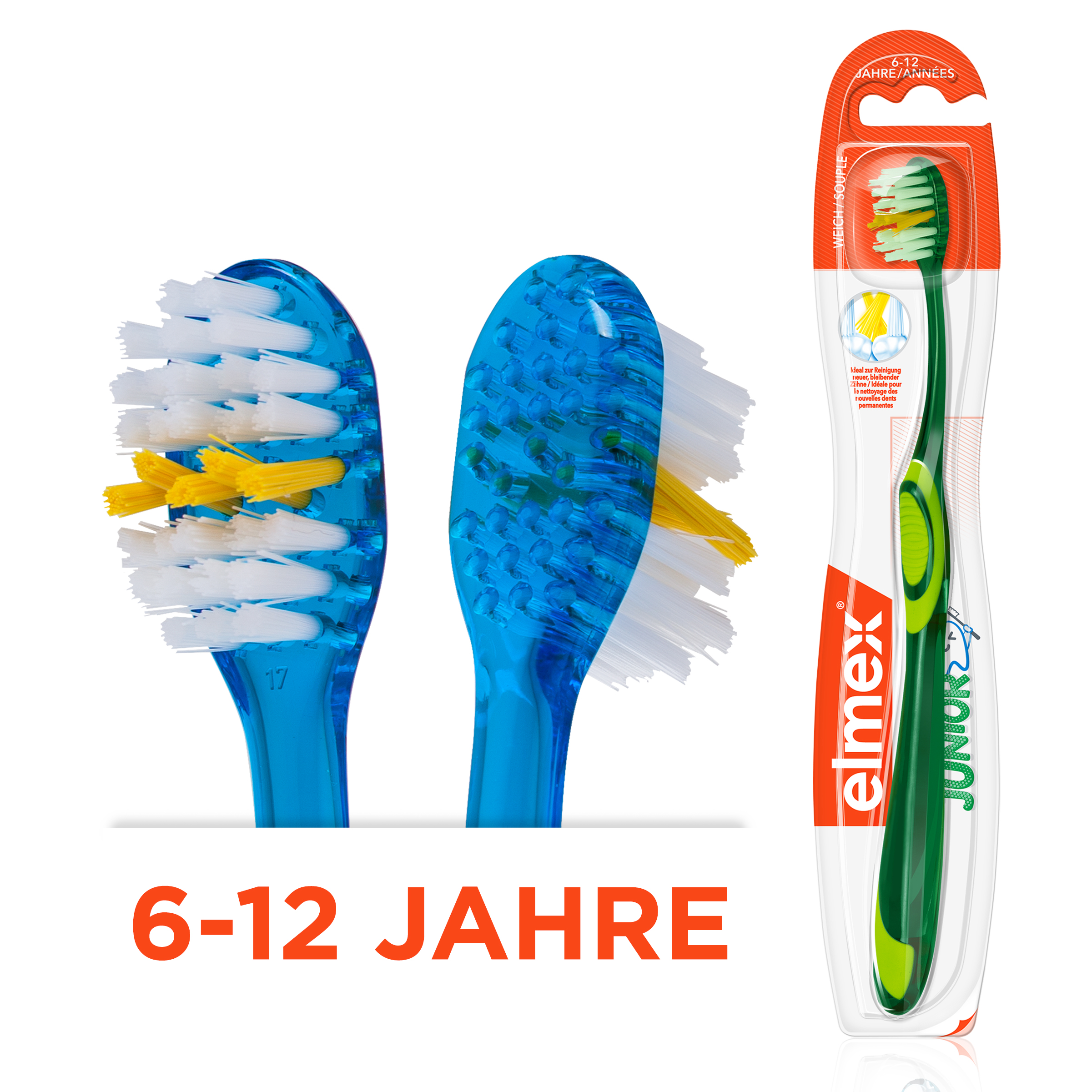 ELMEX Junior Zahnbürste Abbildung für ELMEX Junior Zahnbürste