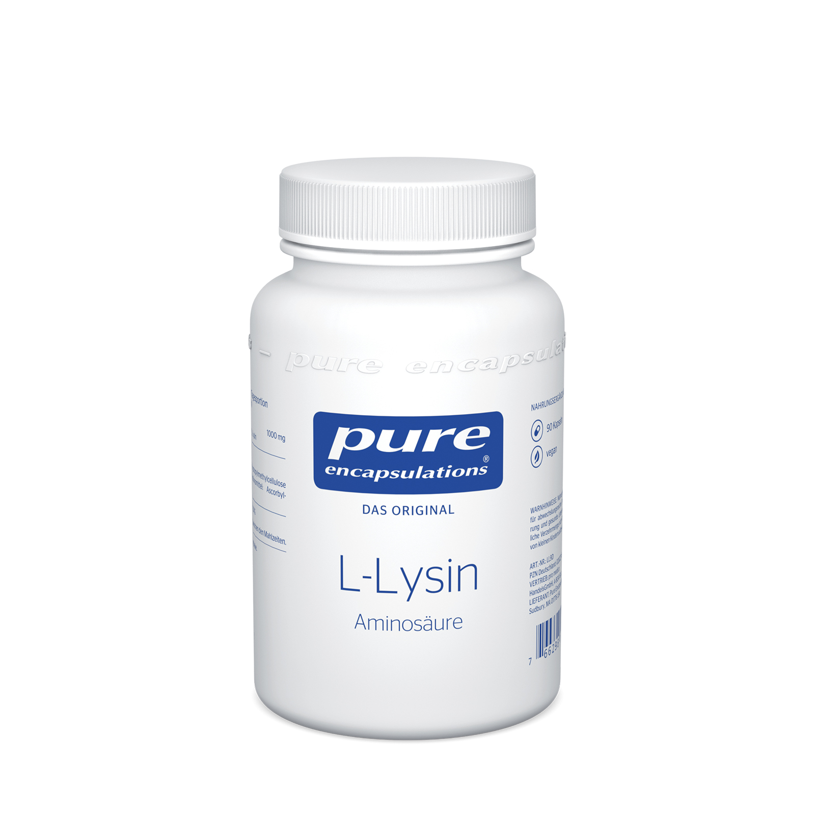 PURE ENCAPSULATIONS L-Lysin Kapseln Abbildung für PURE ENCAPSULATIONS L-Lysin Kapseln