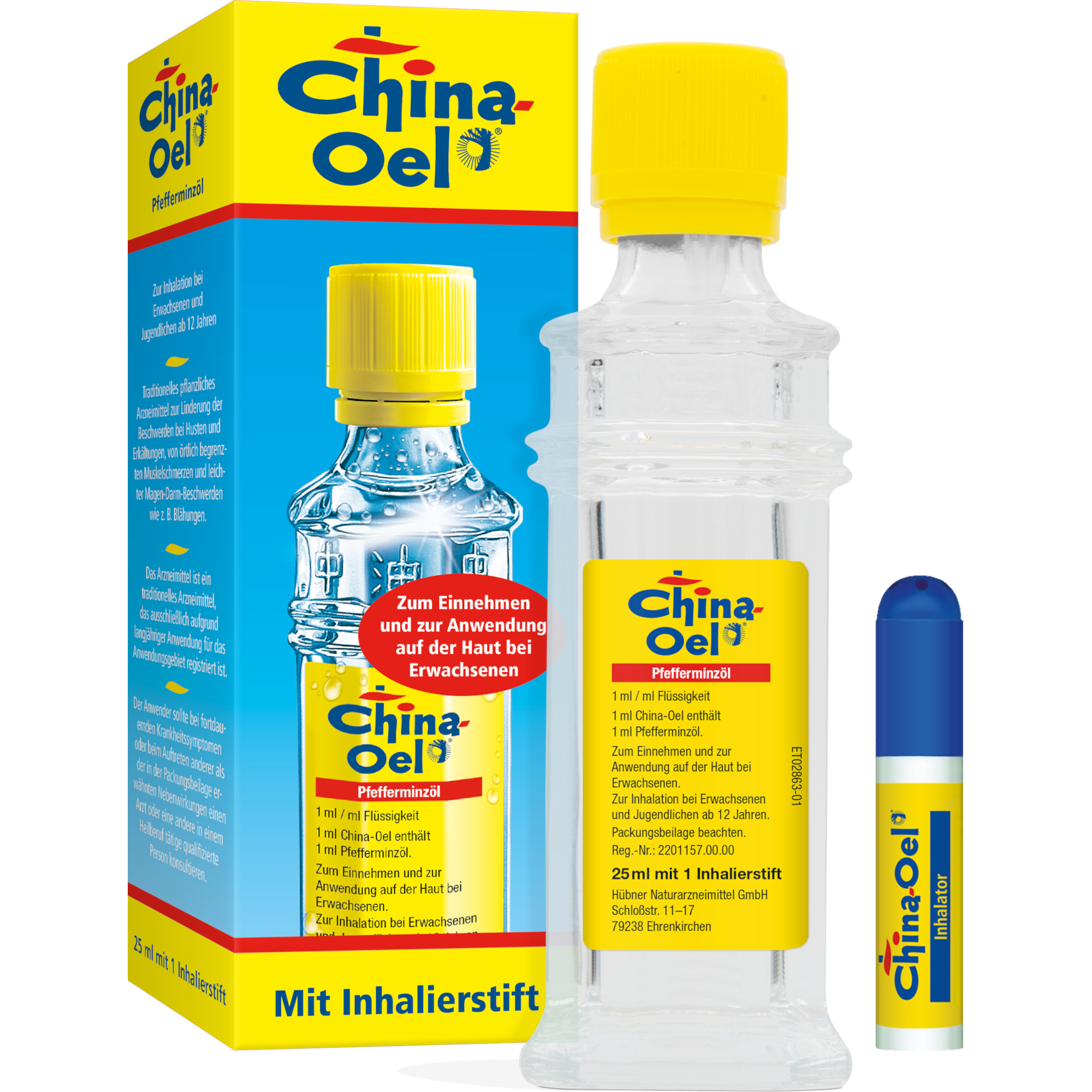 CHINA ÖL mit Inhalator Abbildung für CHINA ÖL mit Inhalator