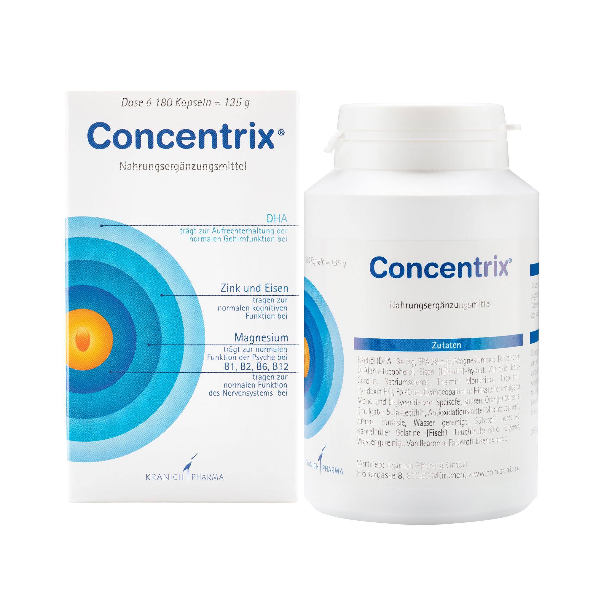 CONCENTRIX Kapseln Abbildung für CONCENTRIX Kapseln