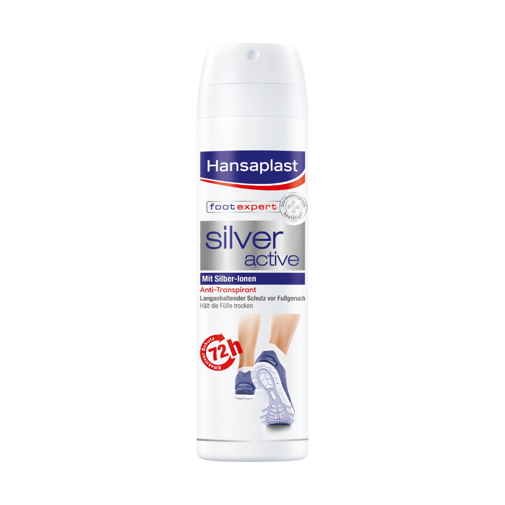 HANSAPLAST Fußspray Silver Active Abbildung für HANSAPLAST Fußspray Silver Active