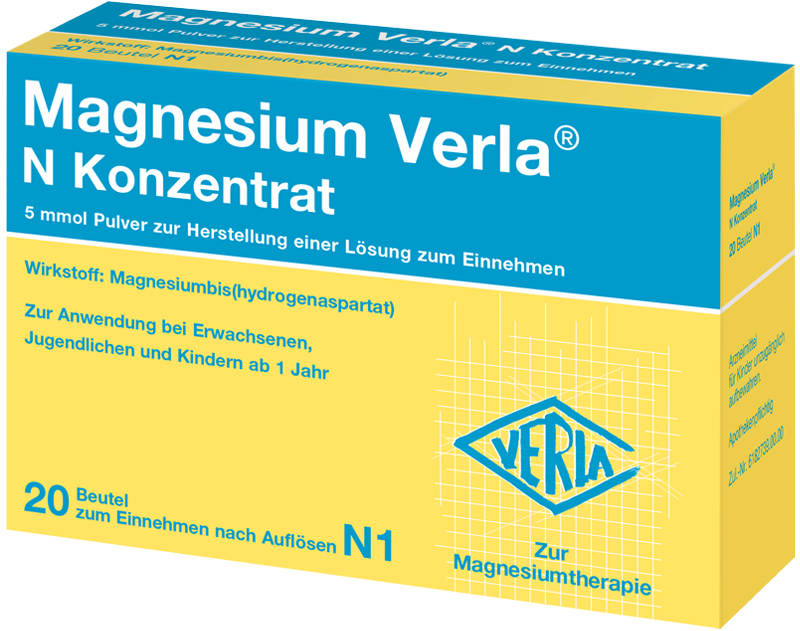 Magnesium Verla® N Konzentrat Abbildung für Magnesium Verla® N Konzentrat