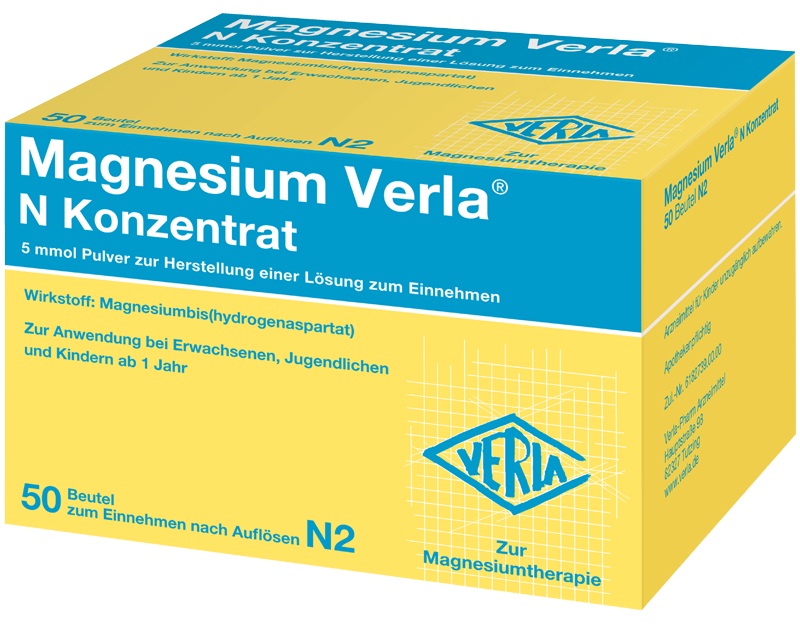 Magnesium Verla® N Konzentrat Abbildung für Magnesium Verla® N Konzentrat