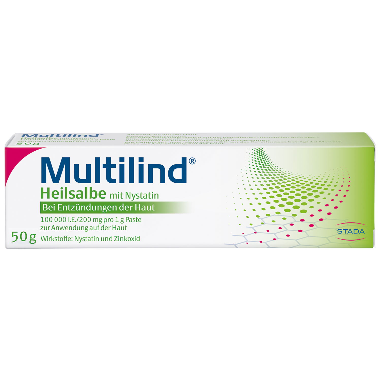 MULTILIND Heilsalbe m.Nystatin u.Zinkoxid Abbildung für MULTILIND Heilsalbe m.Nystatin u.Zinkoxid