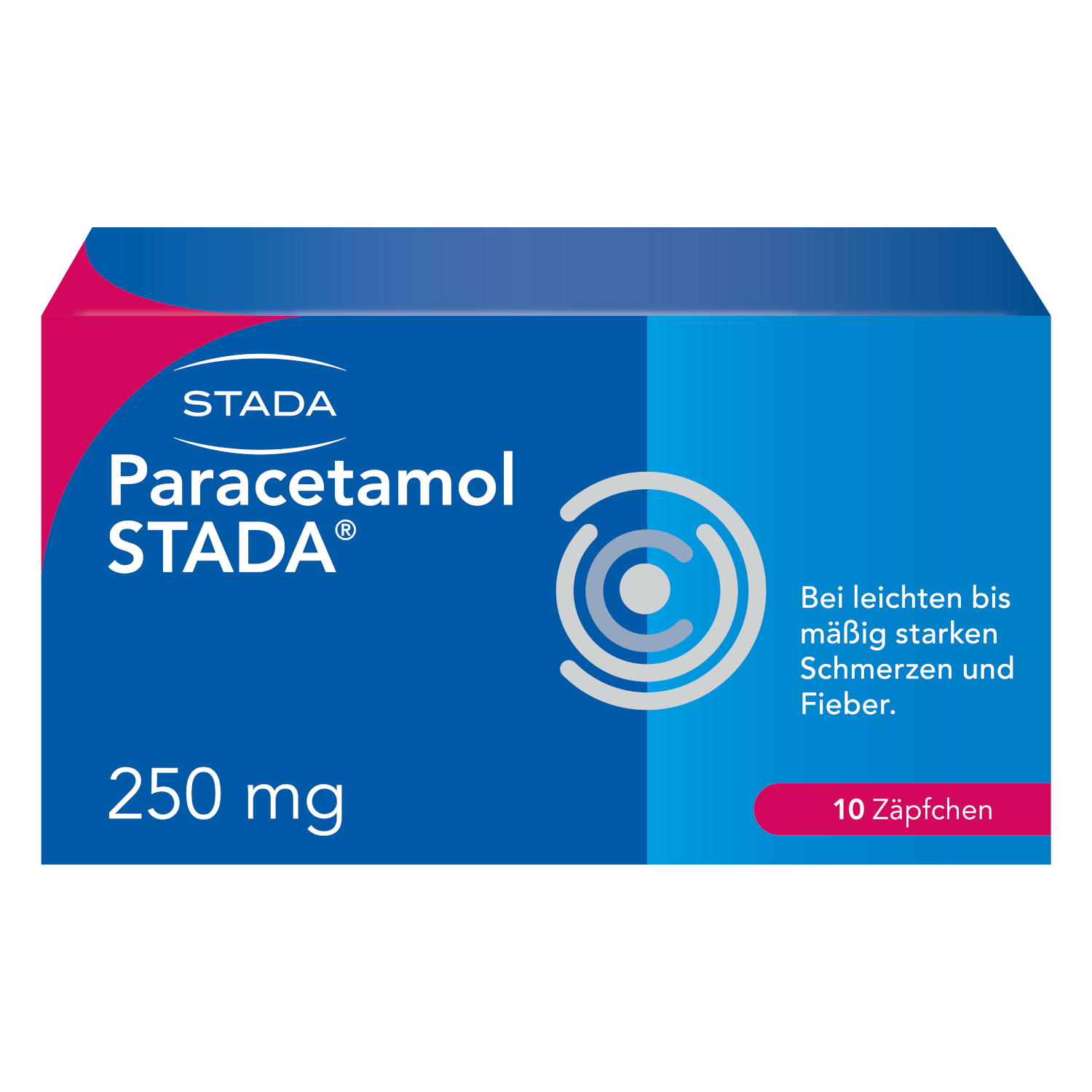 PARACETAMOL STADA 250 mg Zäpfchen Abbildung für PARACETAMOL STADA 250 mg Zäpfchen
