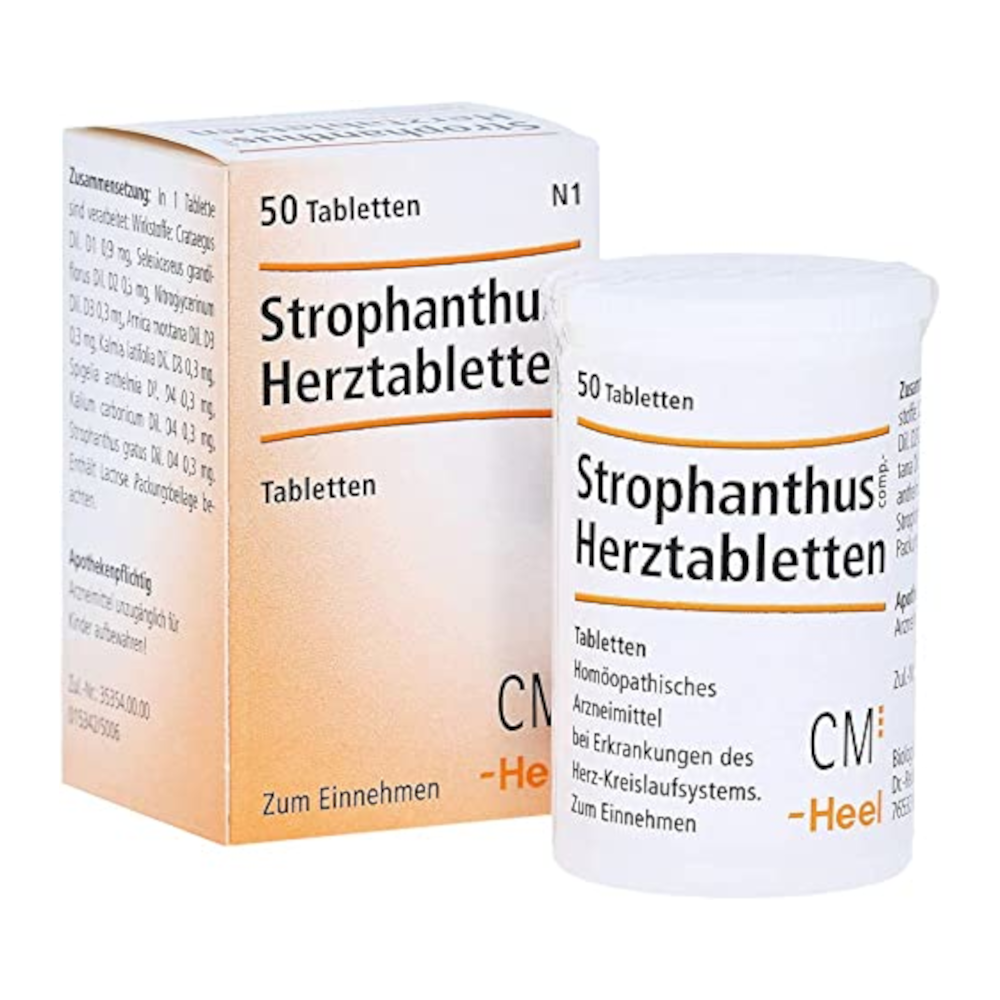 STROPHANTHUS COMP.Herztabletten Abbildung für STROPHANTHUS COMP.Herztabletten