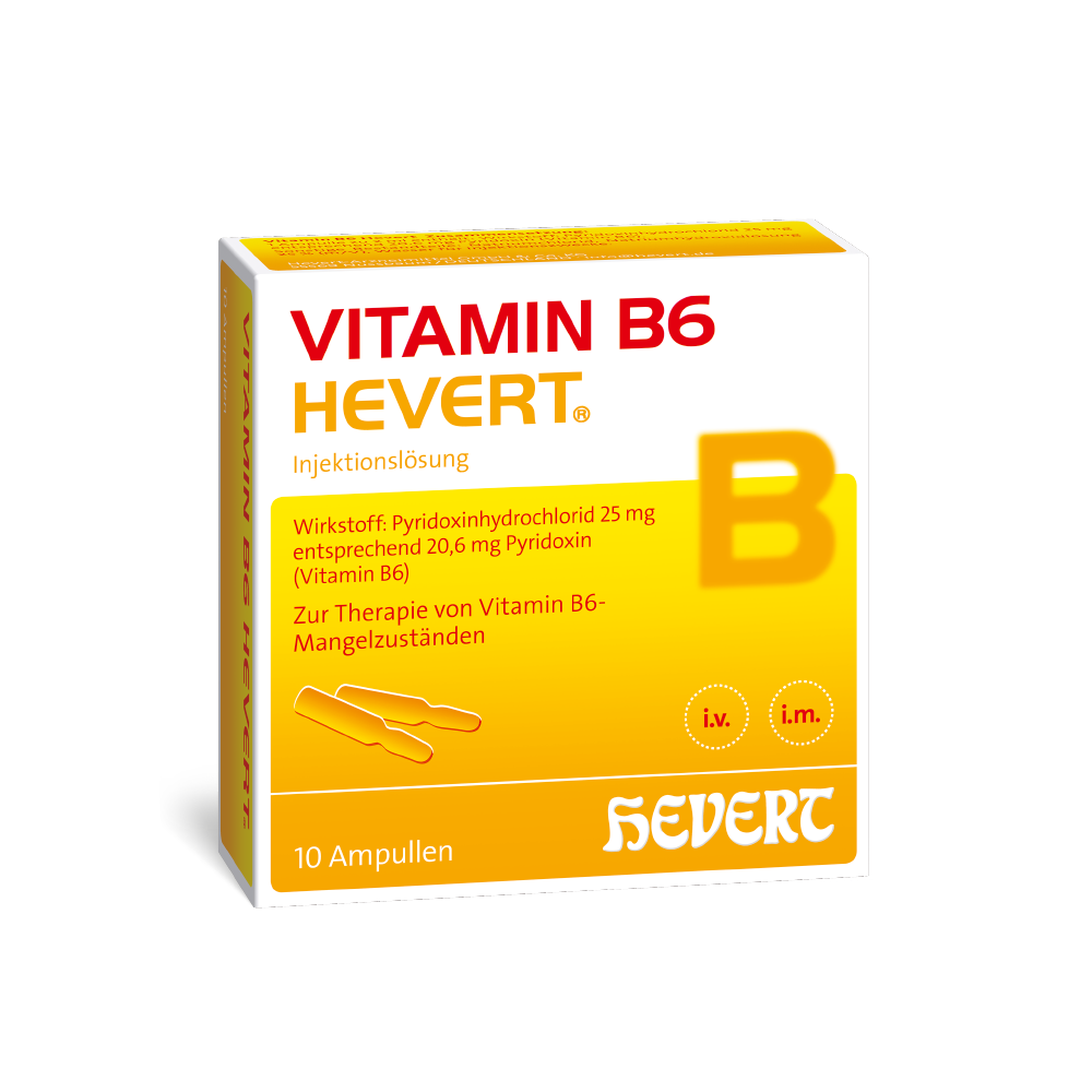 VITAMIN B6 HEVERT Ampullen Abbildung für VITAMIN B6 HEVERT Ampullen