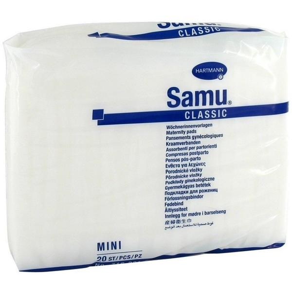 SAMU Wöchnerinnen Vorlagen Classic mini 6,5x22 cm Abbildung für SAMU Wöchnerinnen Vorlagen Classic mini 6,5x22 cm