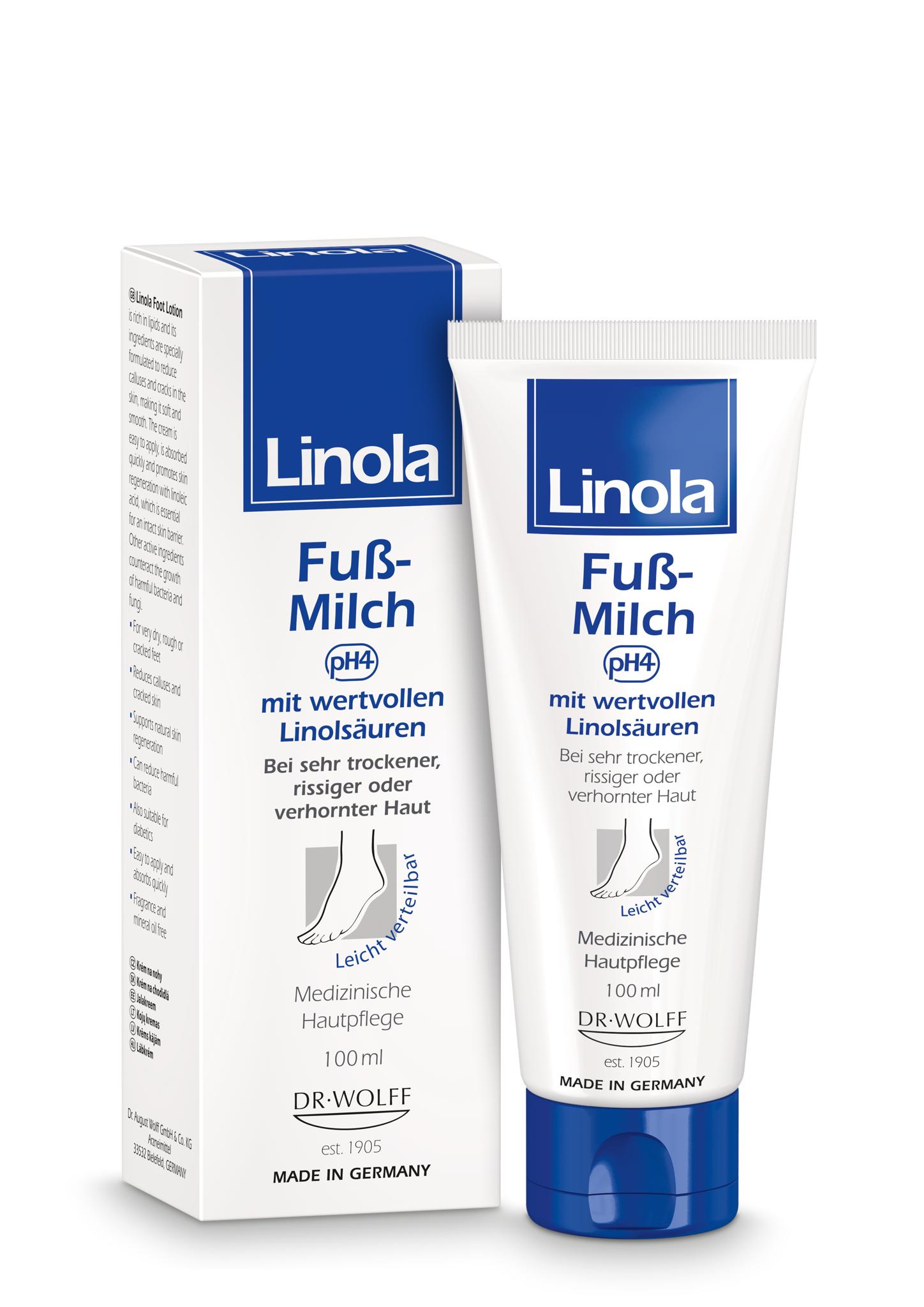 LINOLA Fuß-Milch Abbildung für LINOLA Fuß-Milch