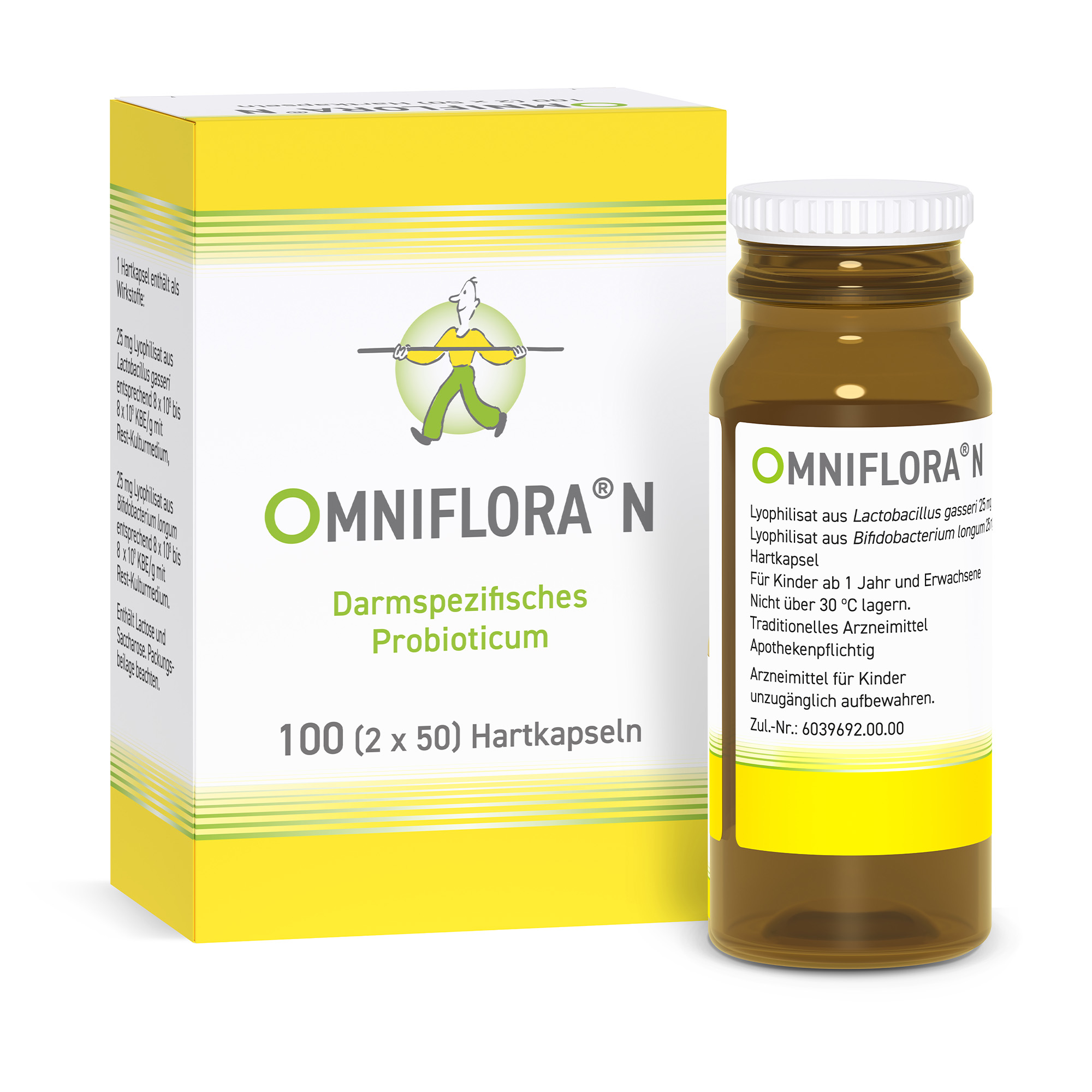 Omniflora® N – Probiotika Kapseln für die Darmflora Abbildung für Omniflora® N – Probiotika Kapseln für die Darmflora