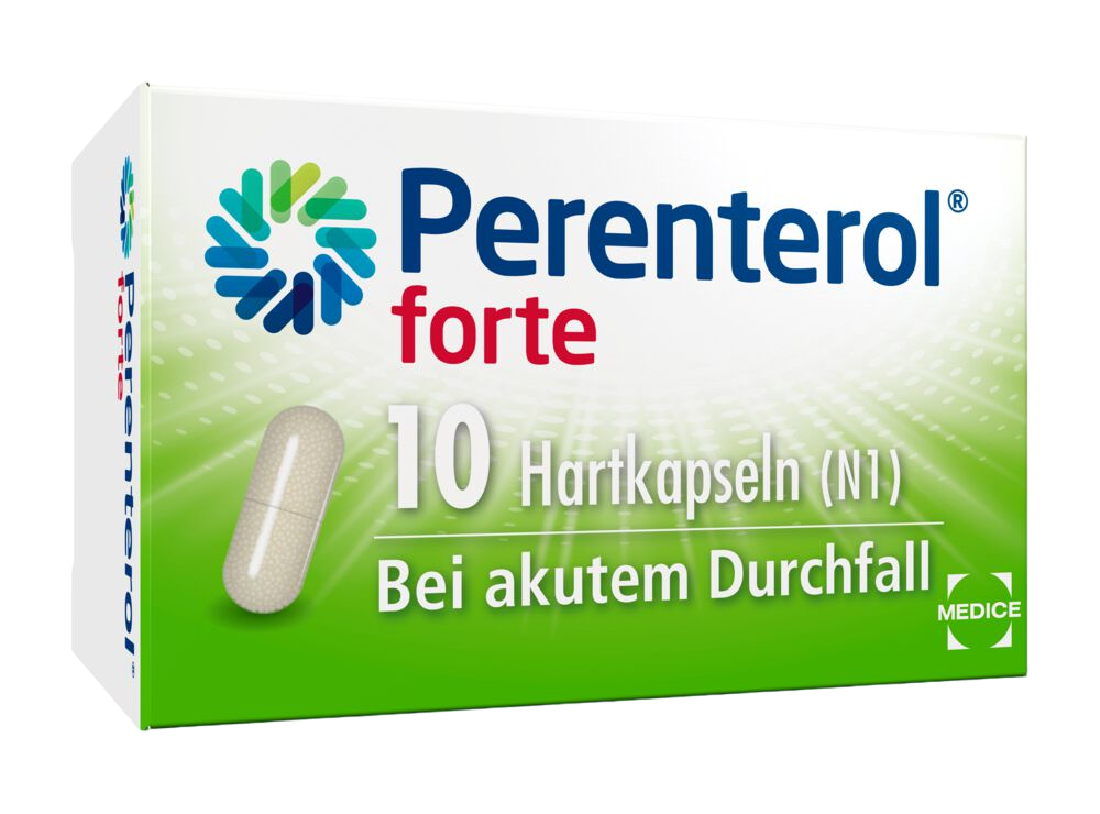 PERENTEROL forte 250 mg Kapseln Abbildung für PERENTEROL forte 250 mg Kapseln