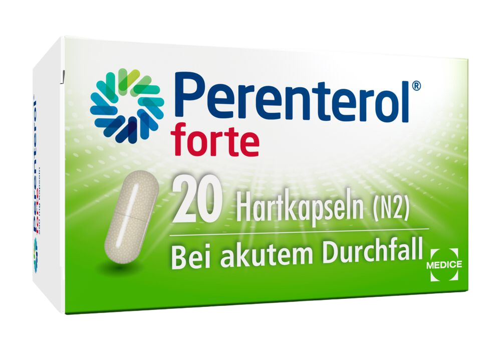PERENTEROL forte 250 mg Kapseln Abbildung für PERENTEROL forte 250 mg Kapseln