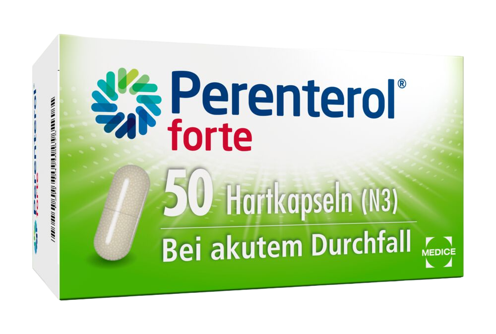 PERENTEROL forte 250 mg Kapseln Abbildung für PERENTEROL forte 250 mg Kapseln