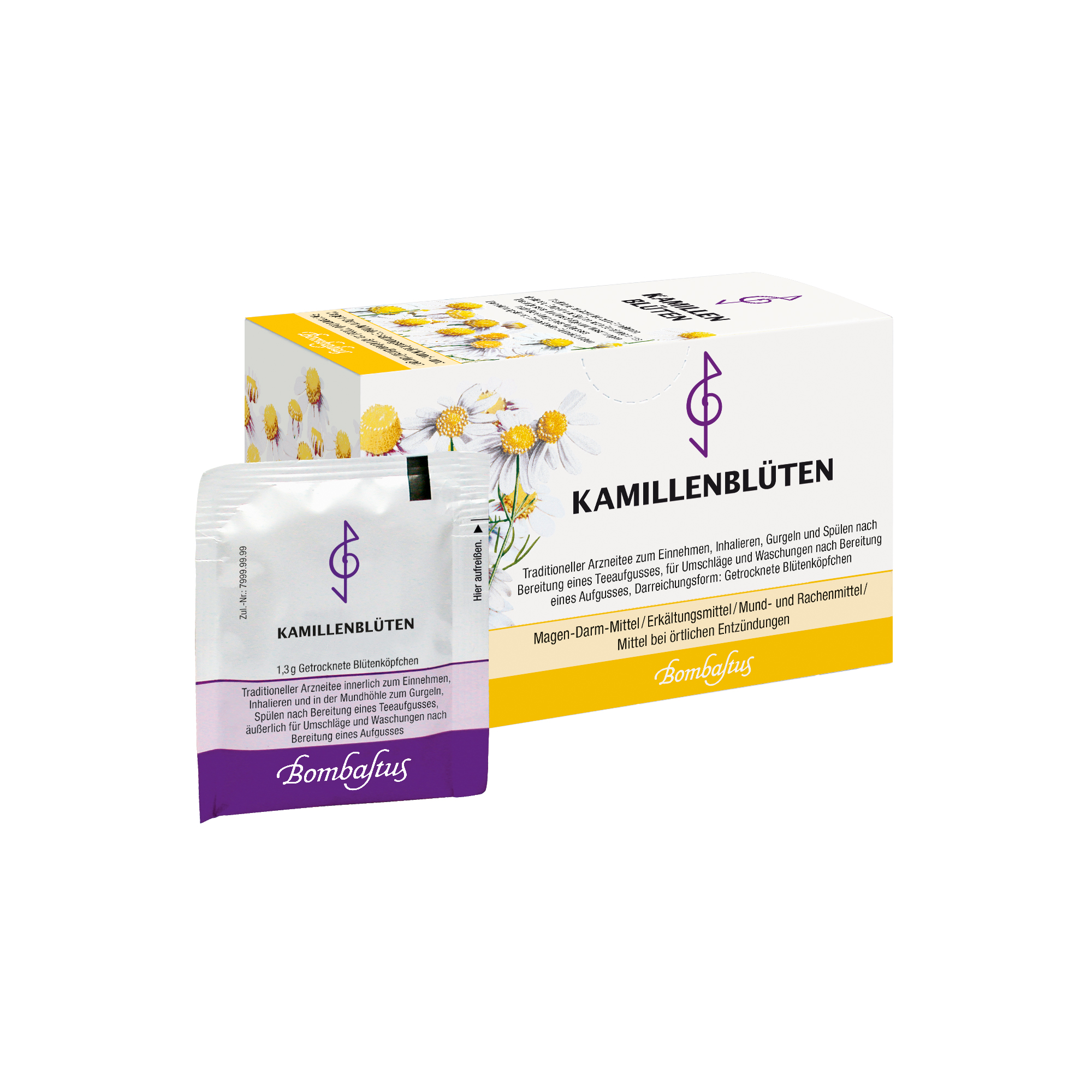 KAMILLENBLÜTEN Tee Filterbeutel Abbildung für KAMILLENBLÜTEN Tee Filterbeutel