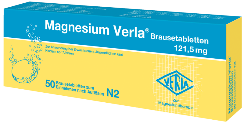 Magnesium Verla® Brausetabletten Abbildung für Magnesium Verla® Brausetabletten
