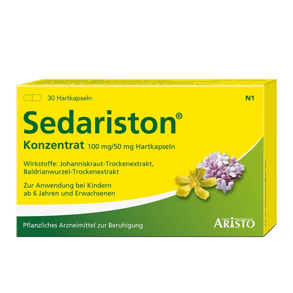 SEDARISTON Konzentrat Hartkapseln Abbildung für SEDARISTON Konzentrat Hartkapseln