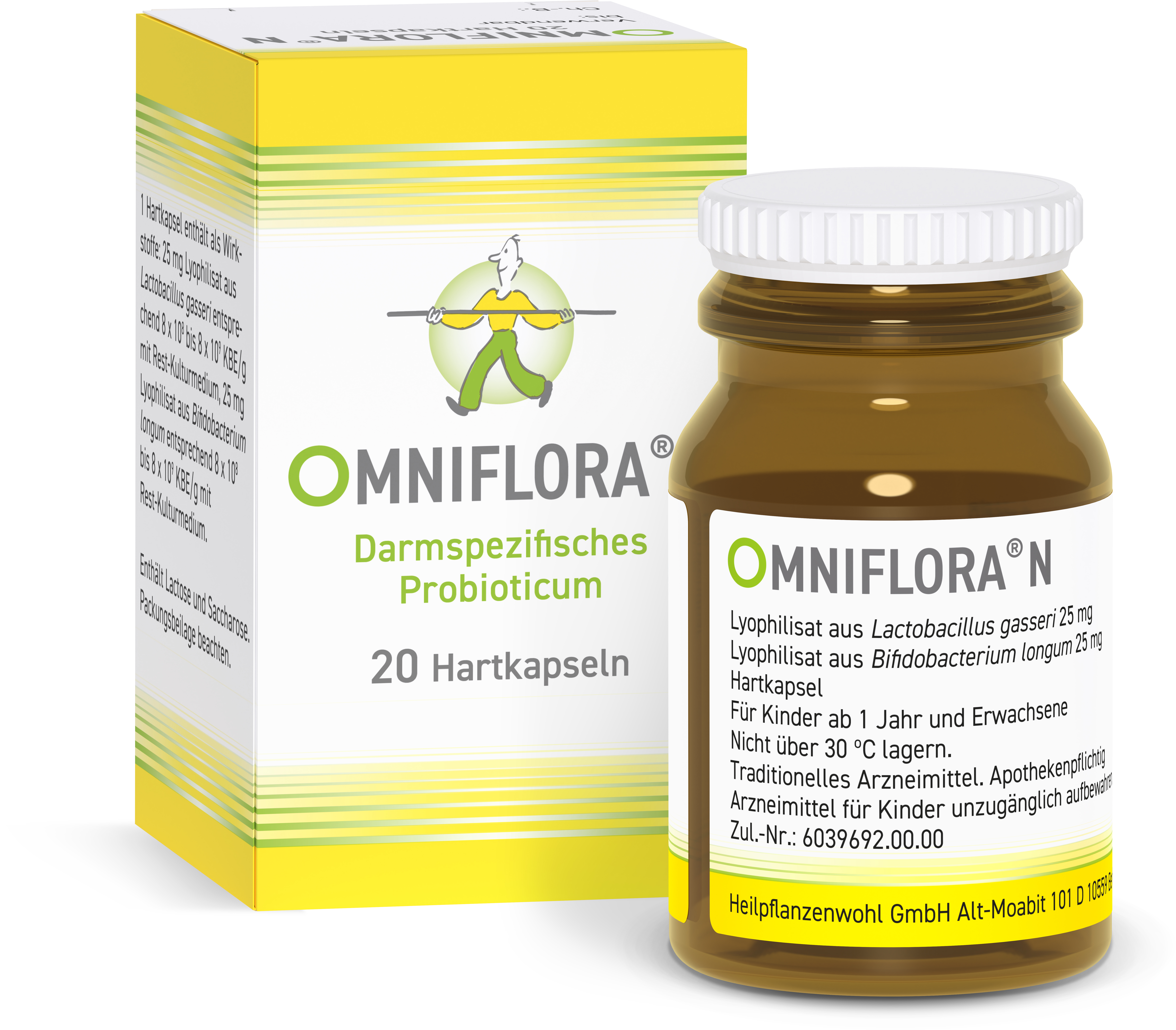 Omniflora® N – Probiotika Kapseln für die Darmflora Abbildung für Omniflora® N – Probiotika Kapseln für die Darmflora