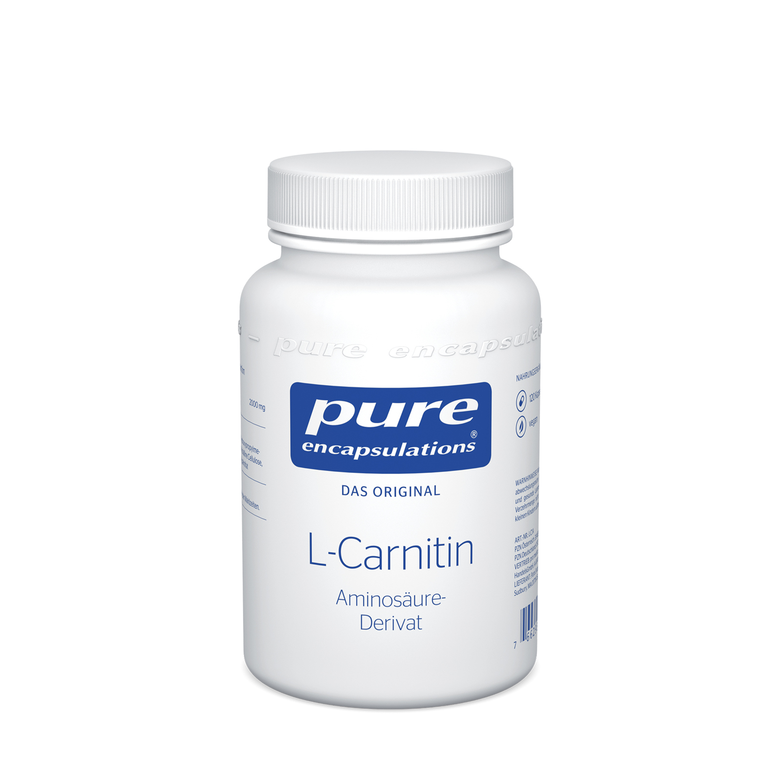 PURE ENCAPSULATIONS L-Carnitin Kapseln Abbildung für PURE ENCAPSULATIONS L-Carnitin Kapseln