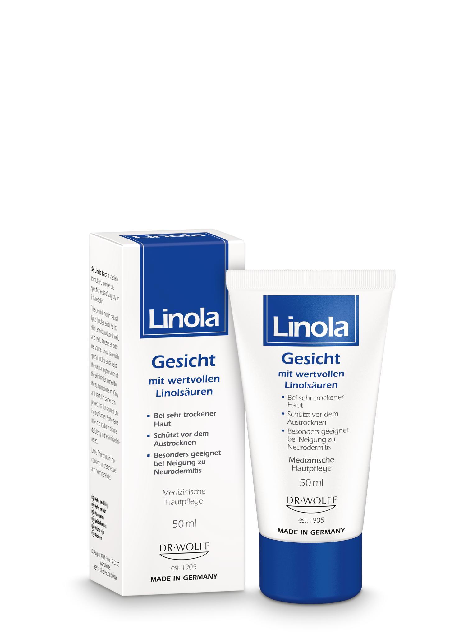 LINOLA Gesicht Creme Abbildung für LINOLA Gesicht Creme