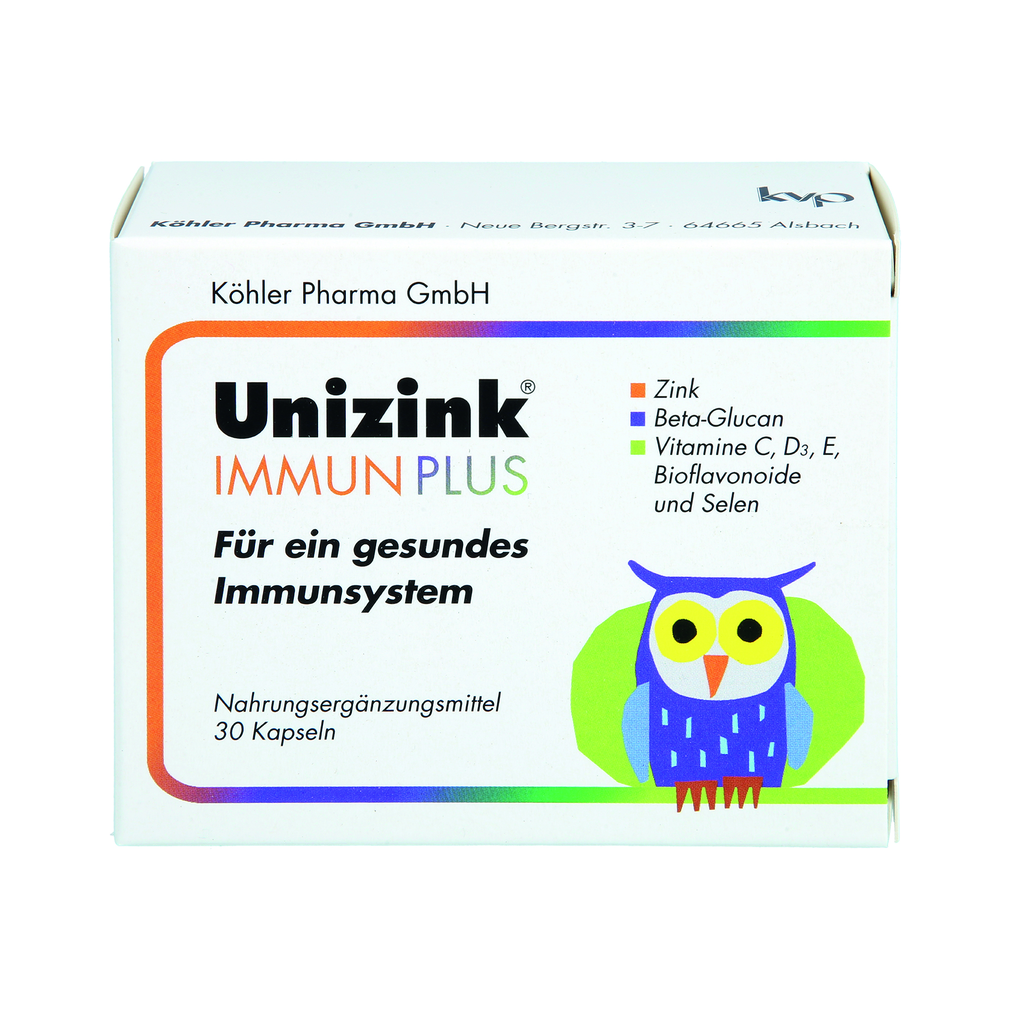 UNIZINK Immun Plus Kapseln Abbildung für UNIZINK Immun Plus Kapseln