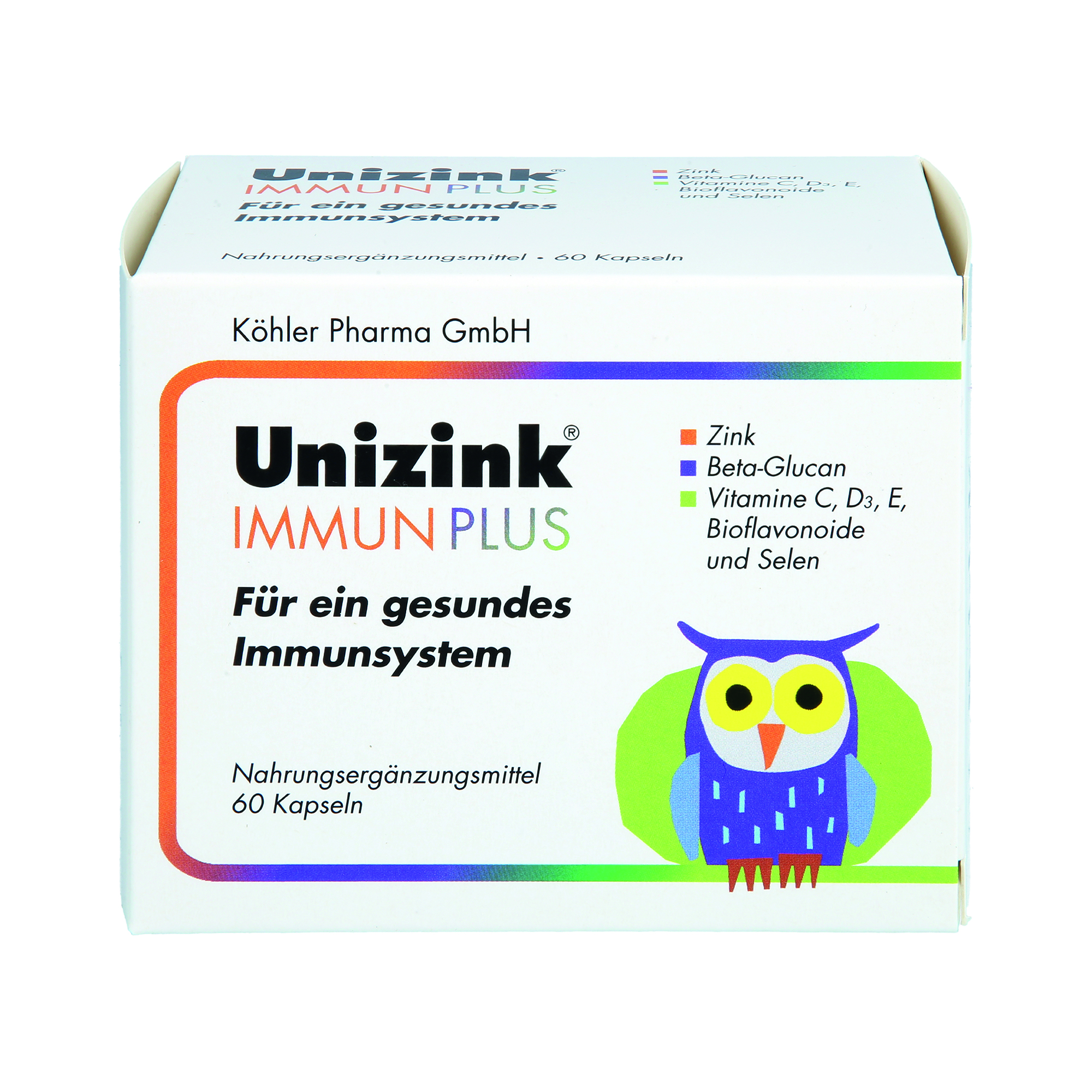 UNIZINK Immun Plus Kapseln Abbildung für UNIZINK Immun Plus Kapseln