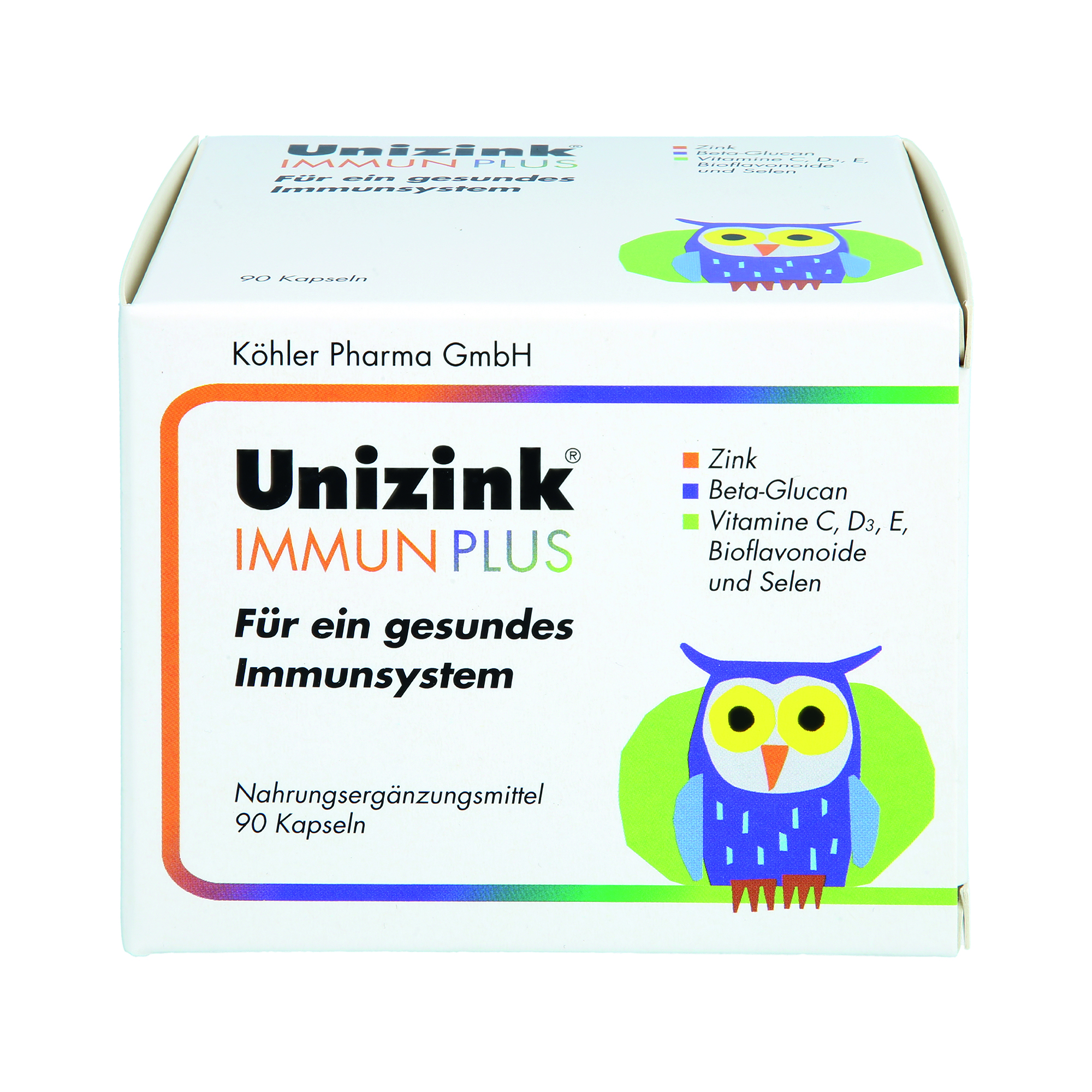 UNIZINK Immun Plus Kapseln Abbildung für UNIZINK Immun Plus Kapseln