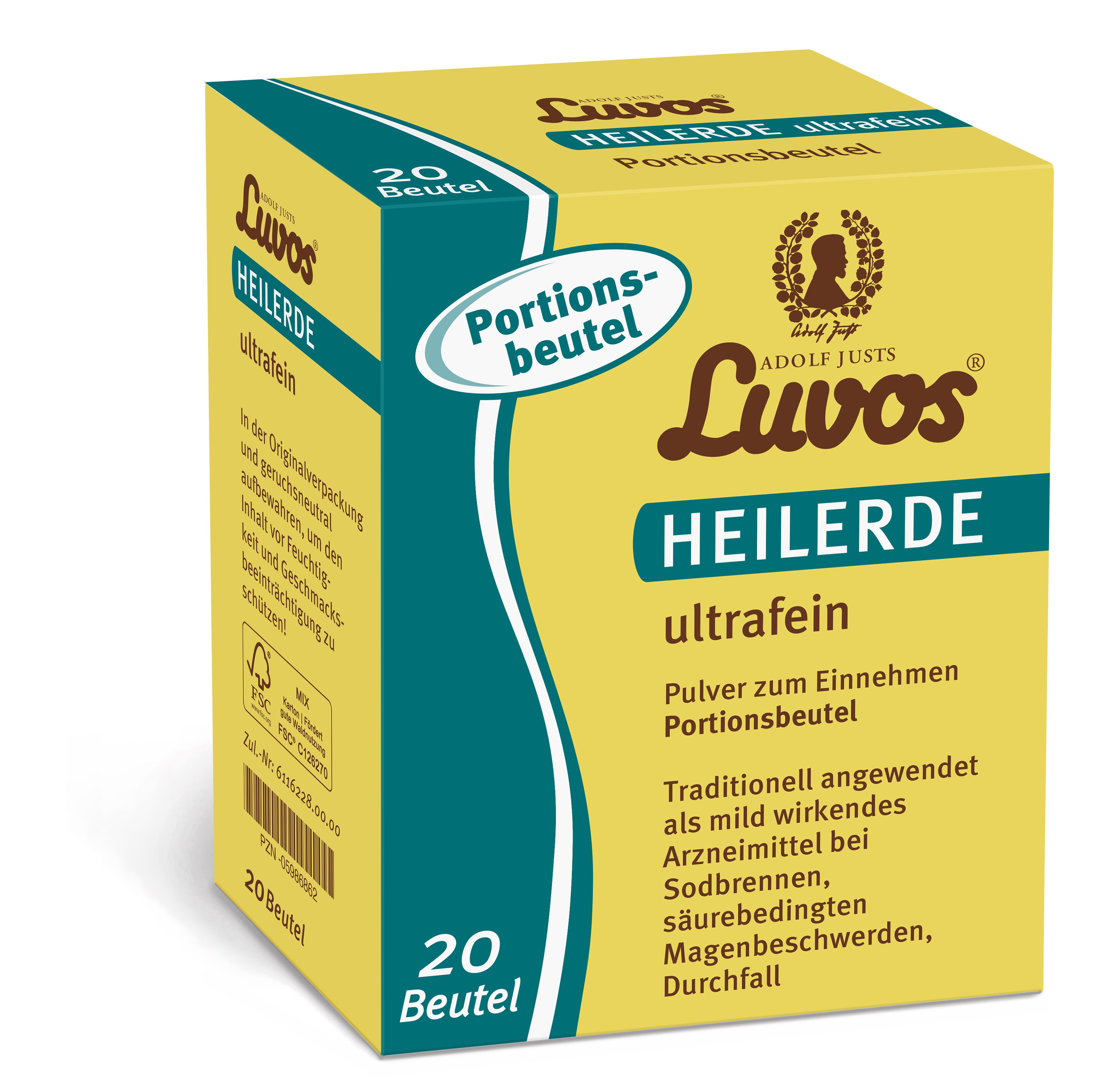 LUVOS Heilerde ultrafein Portionsbeutel Abbildung für LUVOS Heilerde ultrafein Portionsbeutel