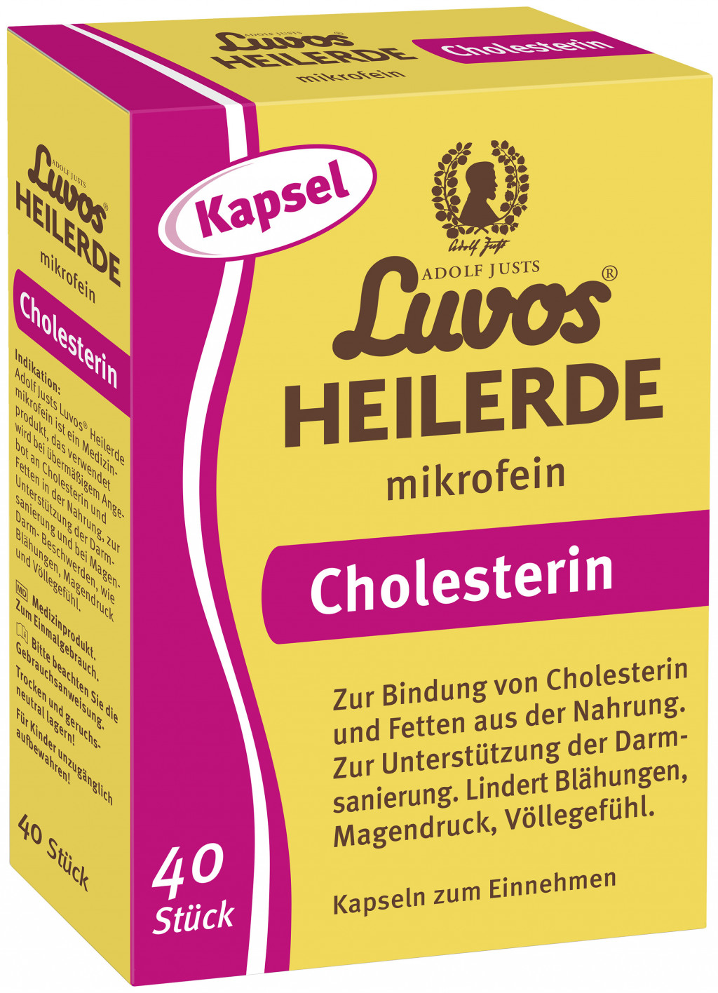 LUVOS Heilerde mikrofein Kapseln Abbildung für LUVOS Heilerde mikrofein Kapseln