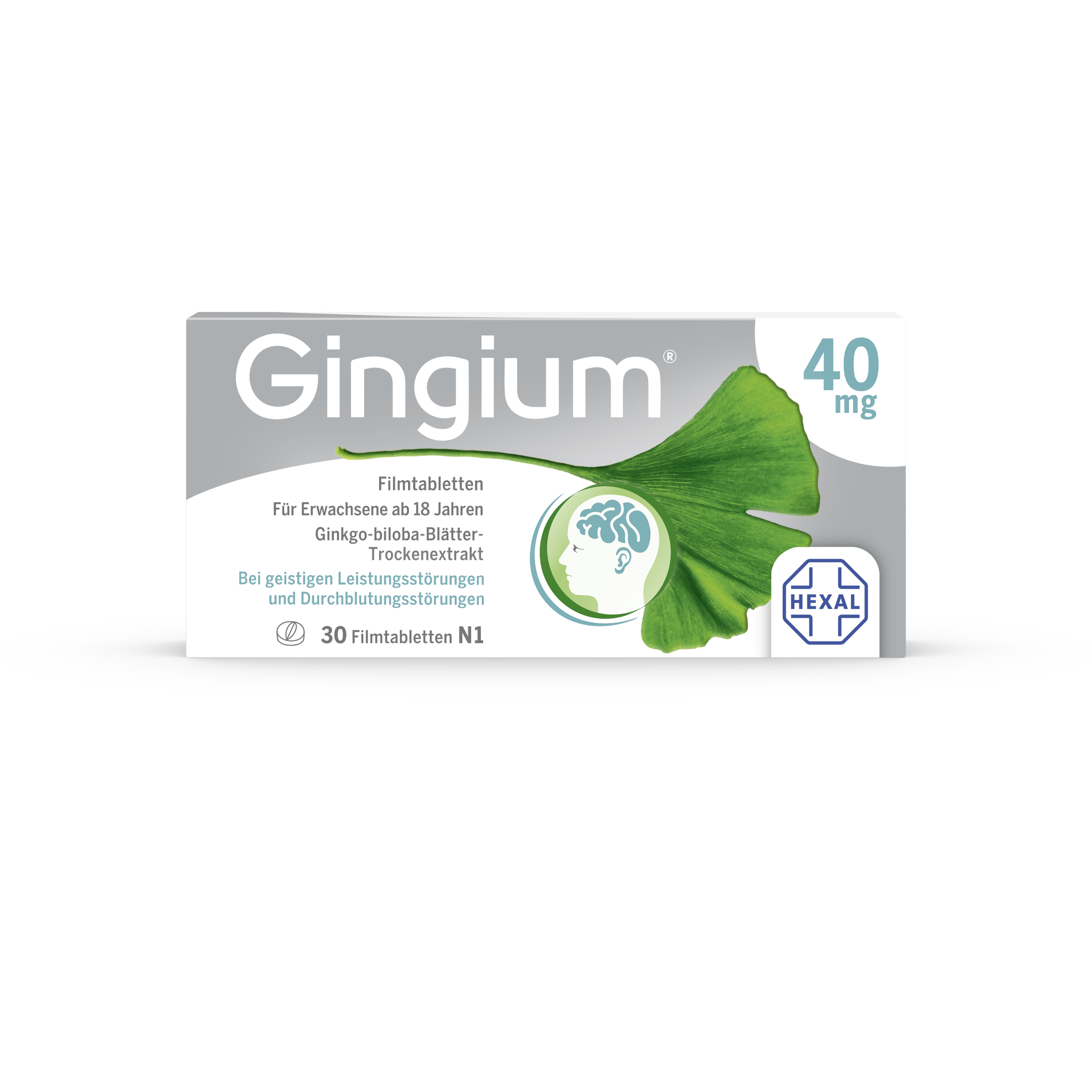 GINGIUM Filmtabletten Abbildung für GINGIUM Filmtabletten