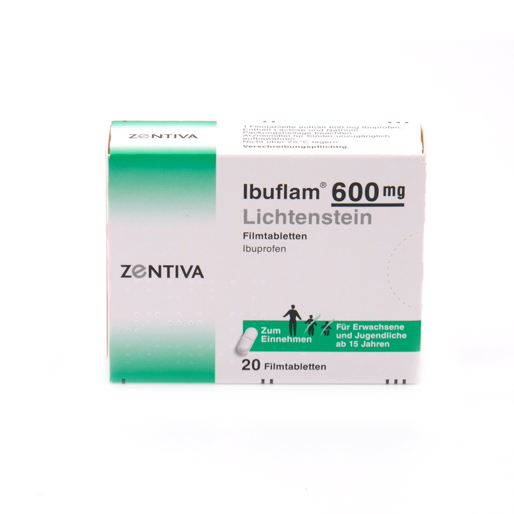 IBUFLAM 600 mg Lichtenstein Filmtabletten Abbildung für IBUFLAM 600 mg Lichtenstein Filmtabletten