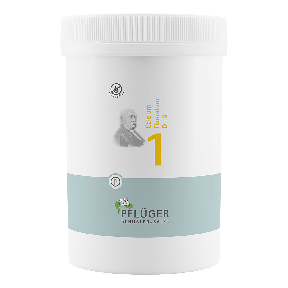 BIOCHEMIE Pflüger 1 Calcium fluoratum D 12 Tabl. Abbildung für BIOCHEMIE Pflüger 1 Calcium fluoratum D 12 Tabl.