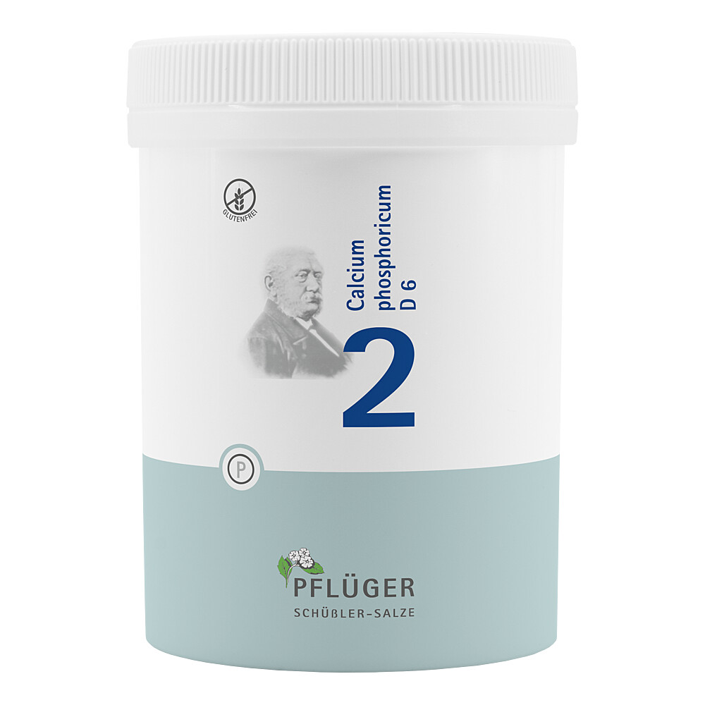 BIOCHEMIE Pflüger 2 Calcium phosphoricum D 6 Tabl. Abbildung für BIOCHEMIE Pflüger 2 Calcium phosphoricum D 6 Tabl.