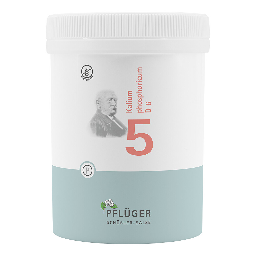 BIOCHEMIE Pflüger 5 Kalium phosphoricum D 6 Tabl. Abbildung für BIOCHEMIE Pflüger 5 Kalium phosphoricum D 6 Tabl.